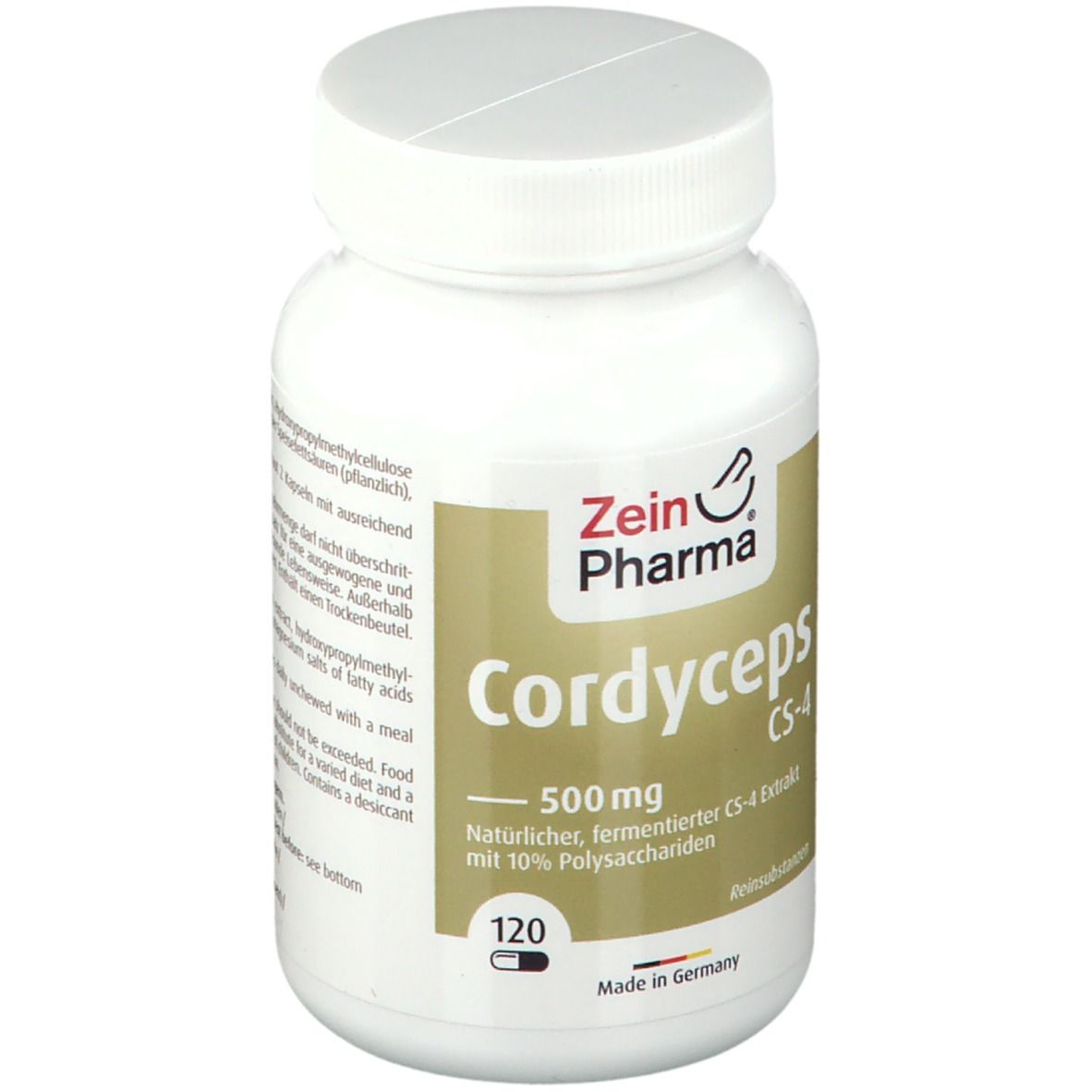 Cordyceps CS 4 Extrakt Kapseln 500 Mg ZeinPharma Shop Apotheke Ch