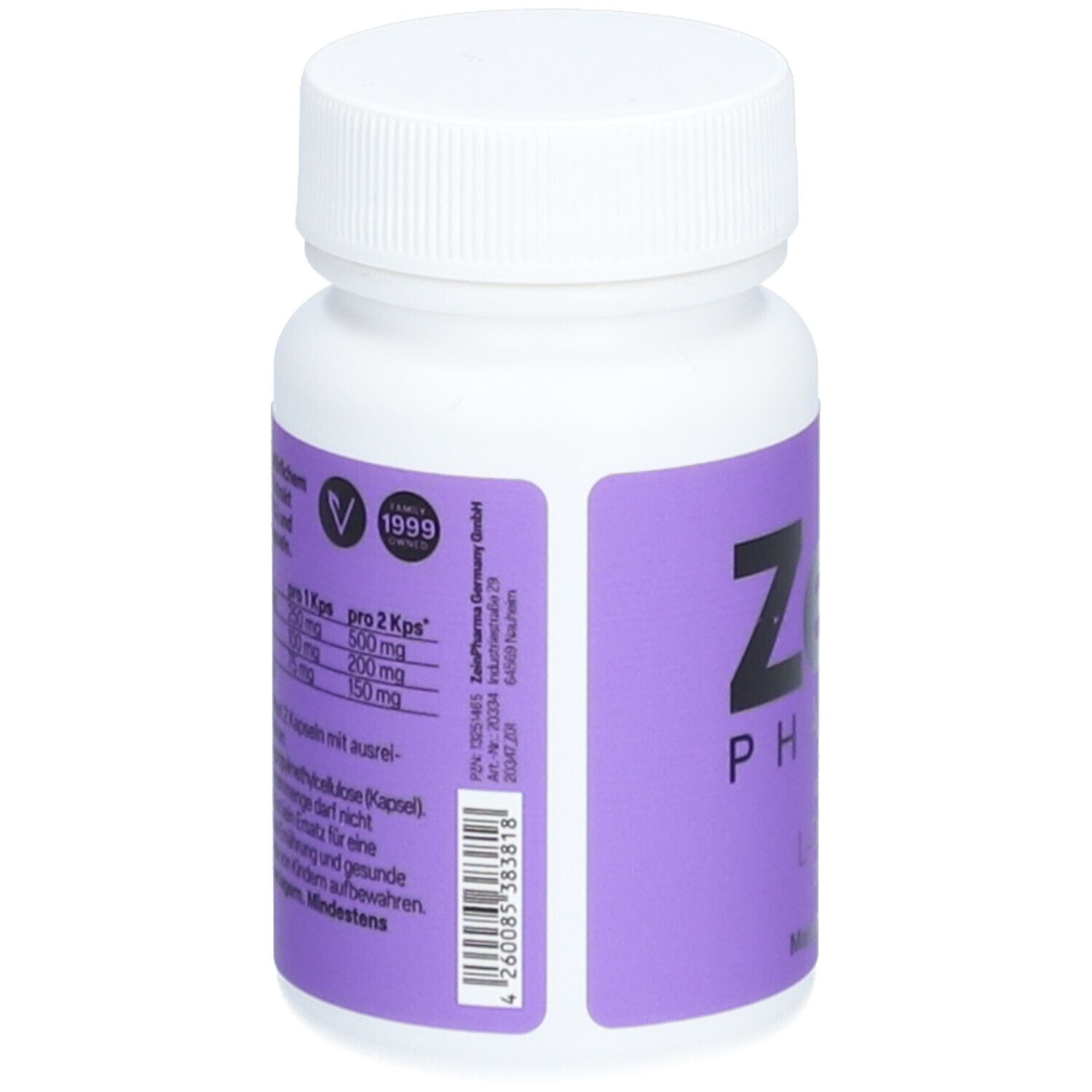 L Theanin Kapseln Natural Mg Zeinpharma Shop Apotheke Ch