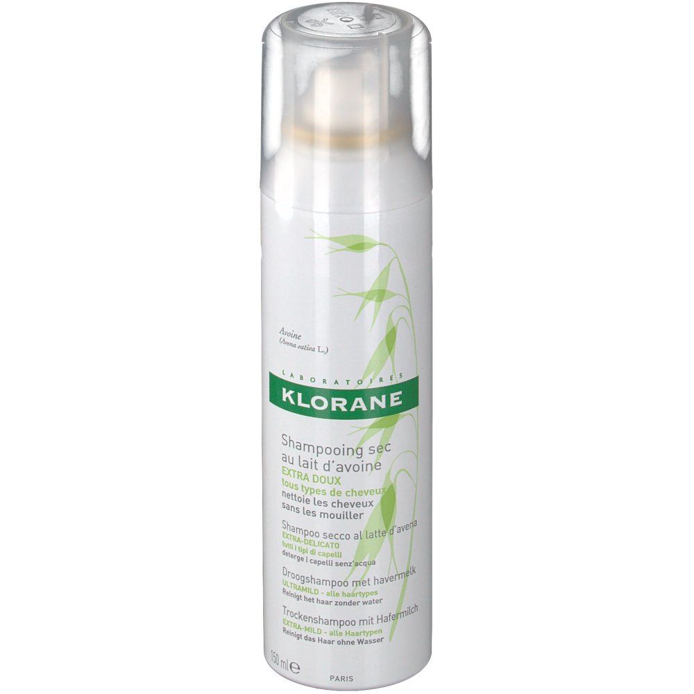 Klorane shampoing sec extra-doux au lait d'avoine