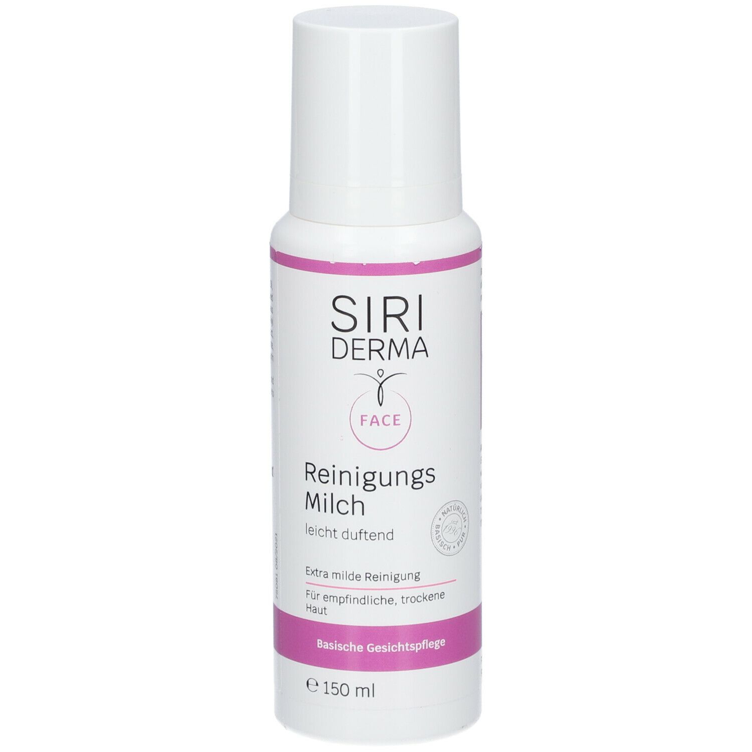 SIRIDERMA Reinigungs Milch leicht duftend