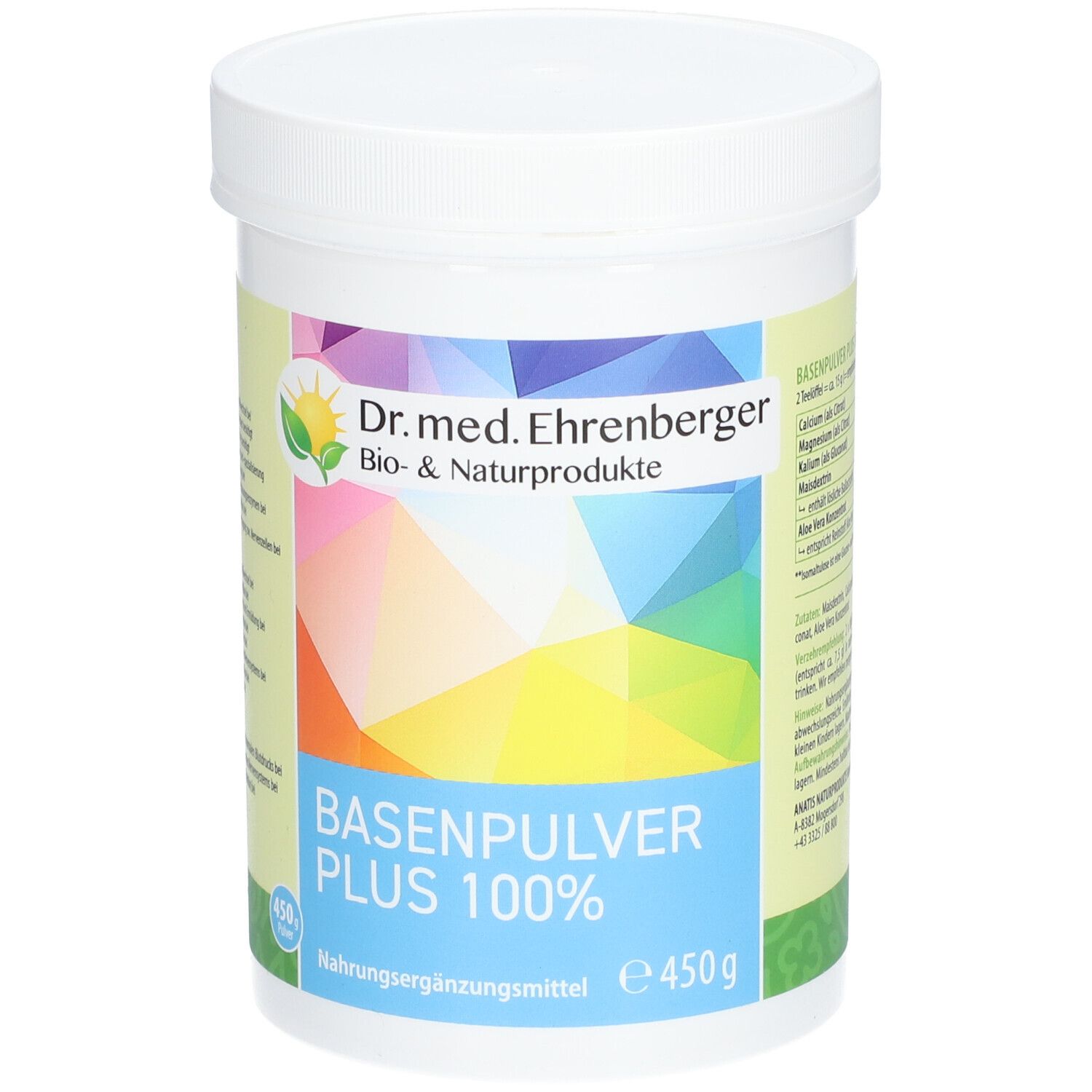 Image of Dr. med. Ehrenberger Basenpulver Plus 100 %