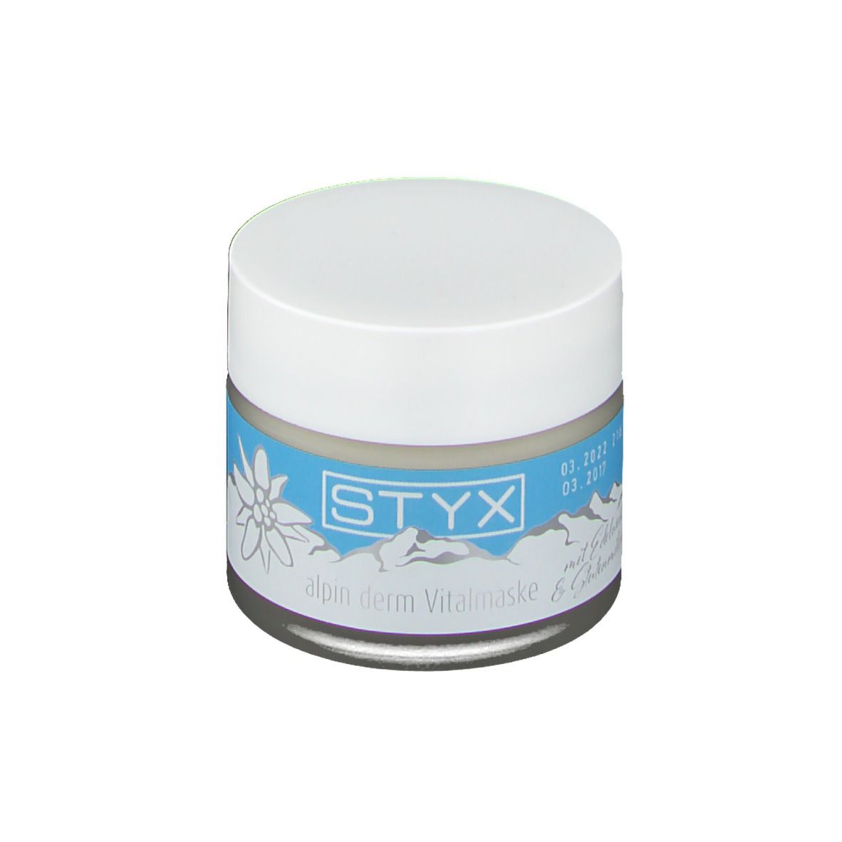 Image of STYX alpin derm Vitalmaske mit Edelweiss