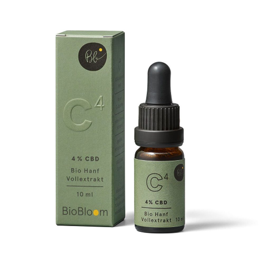 BioBloom CBD Hanf Vollextrakt Bio 4%