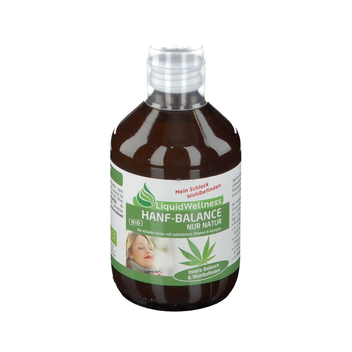 LiquidWellness® Hanf Balance Élixir d'herbes Bio