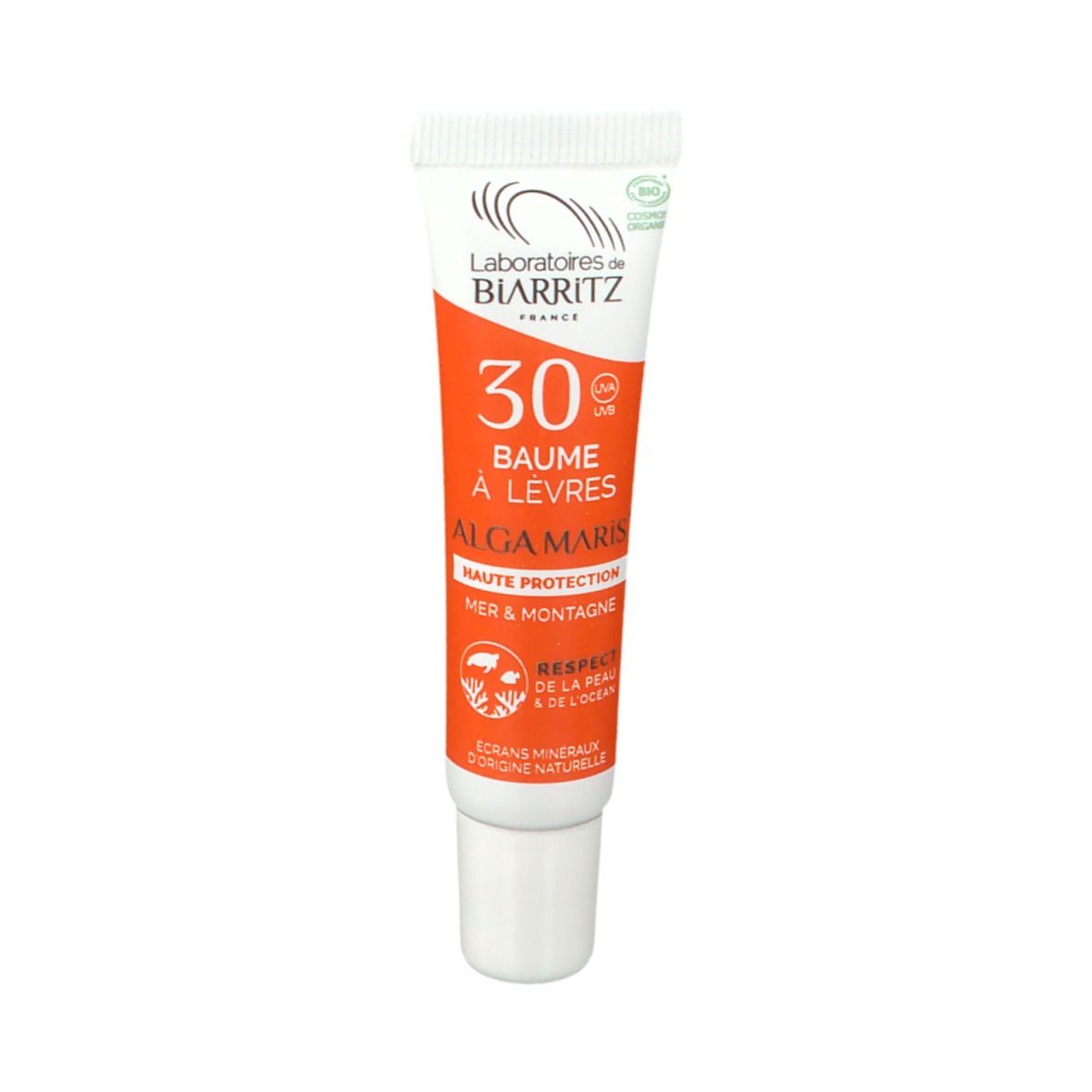 Laboratoires de BIARRITZ ALGAMARIS Bio-Lippenbalsam SPF 30