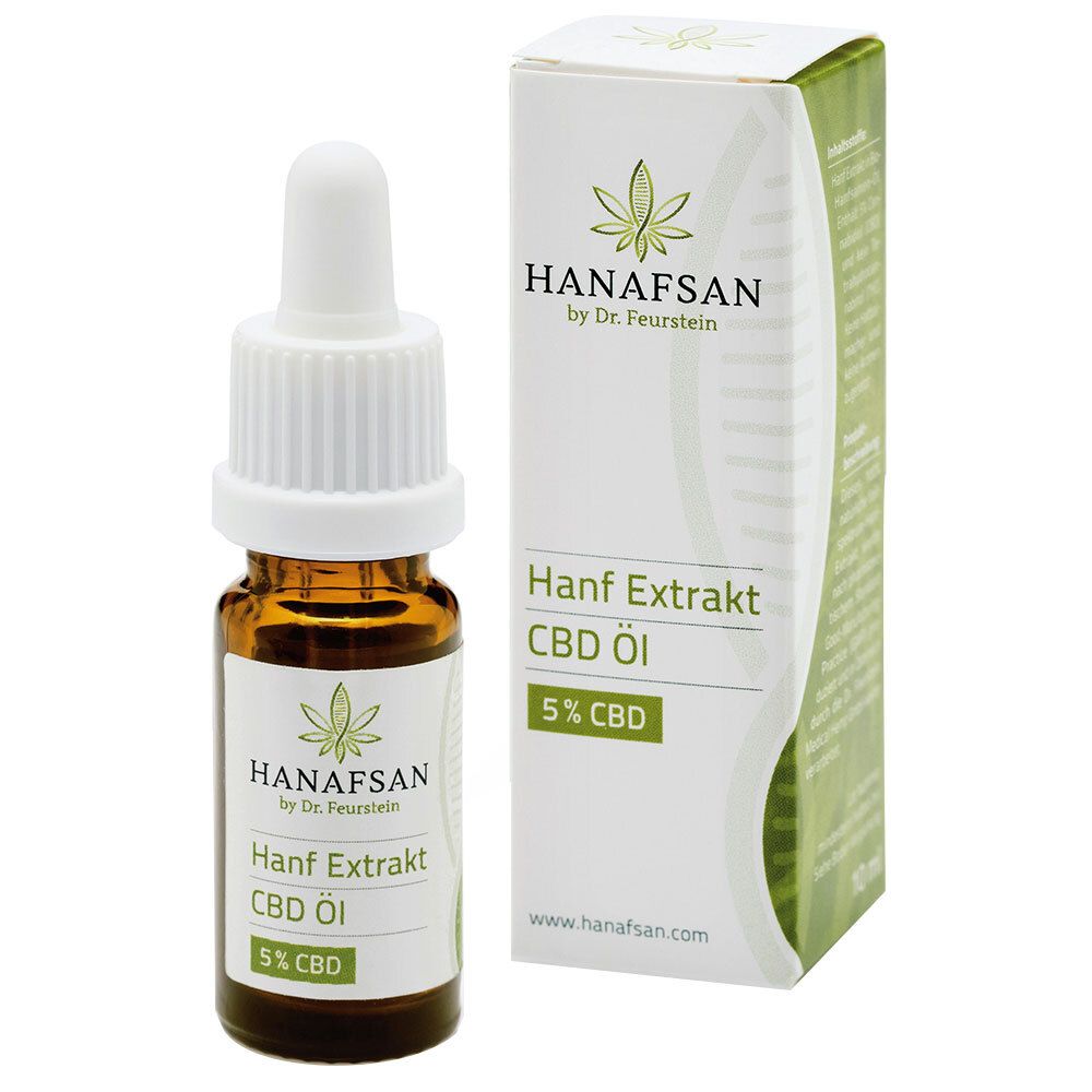 HANFASAN Extrait Chanvre CBD Huile 5 % CBD