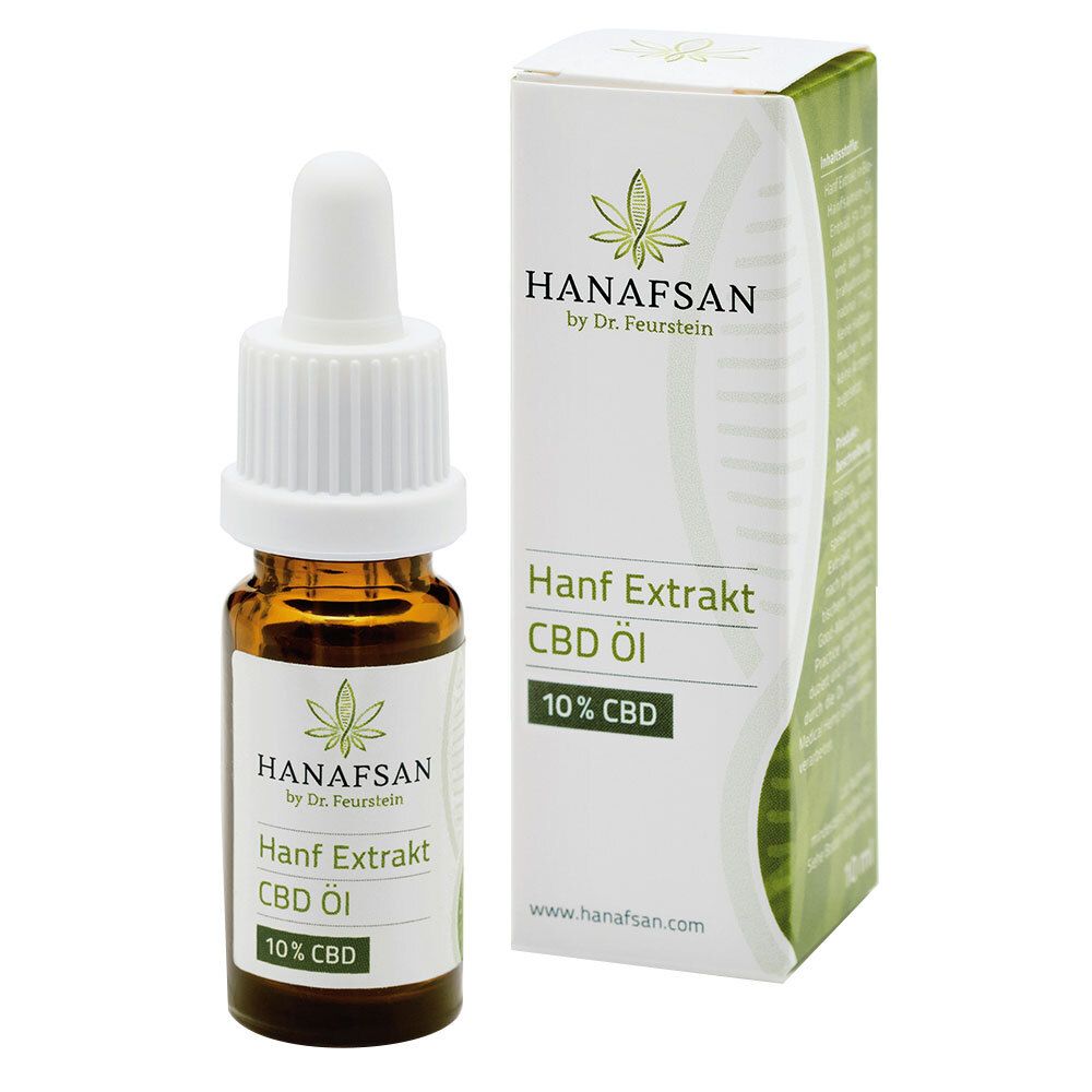 HANFASAN Extrait Chanvre CBD Huile 10 % CBD