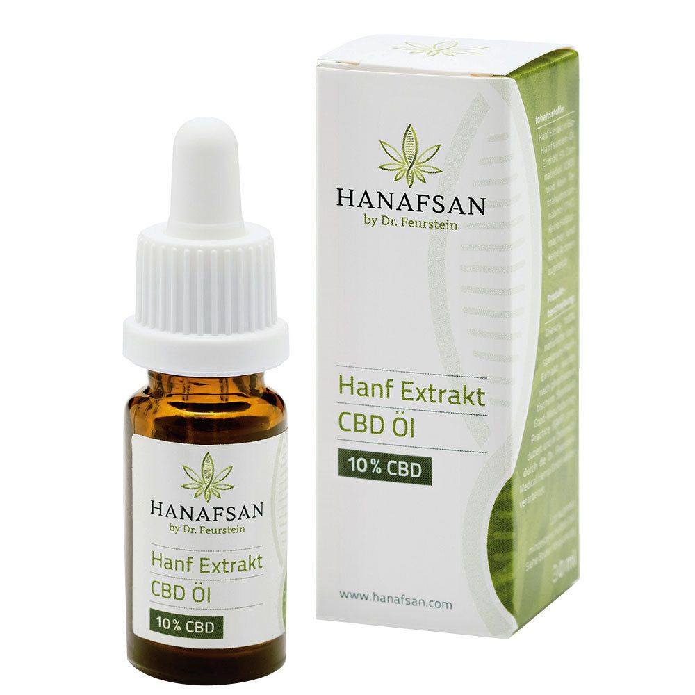 HANFASAN Extrait Chanvre CBD Huile 10 % CBD