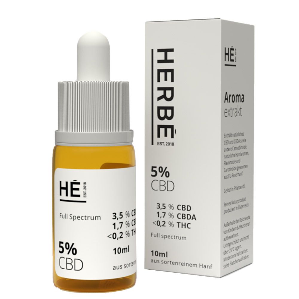 HERBÉ Huile de CBD 5 %