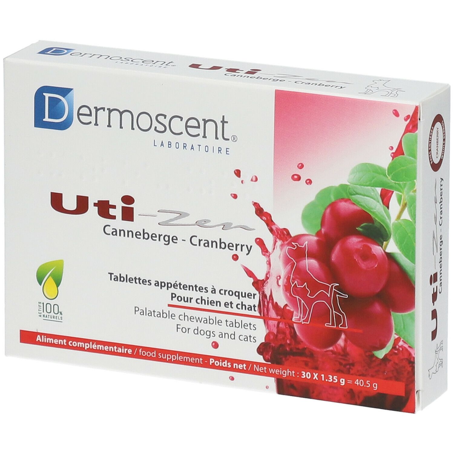 Image of Dermoscent® LABORATOIRE Uti-Zen Cranberry