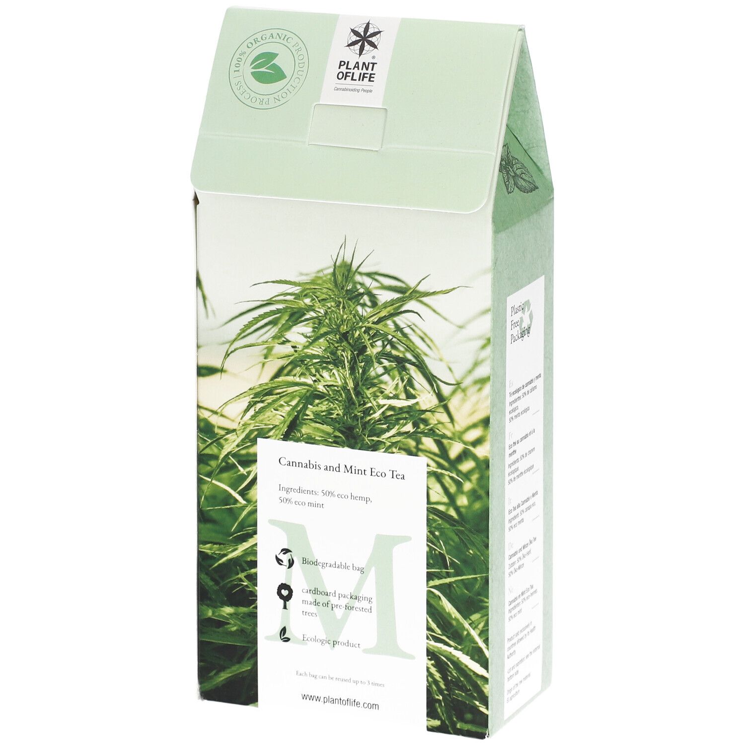 PLANTOFLIFE Thé Cannabis Menthe Poivrée