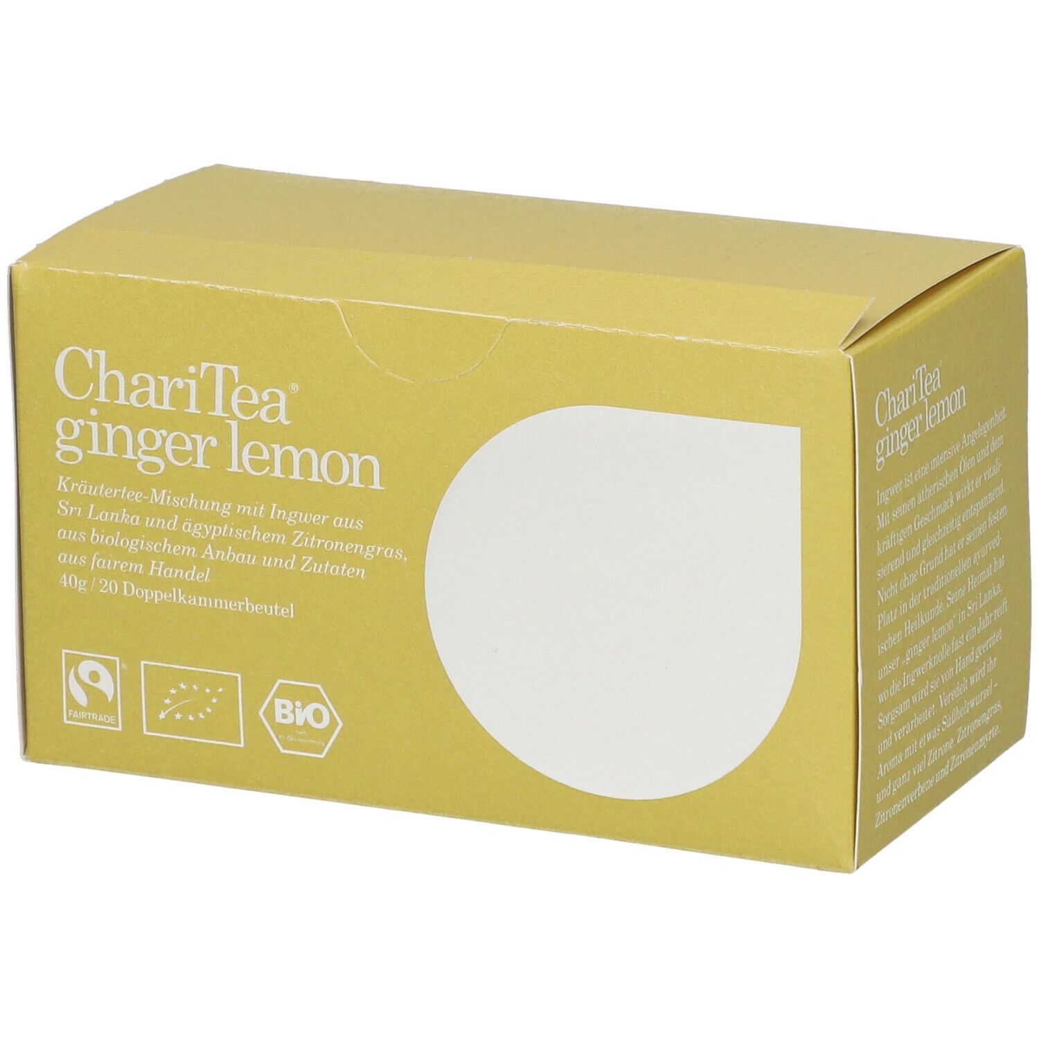 Image of ChariTea® ginger lemon