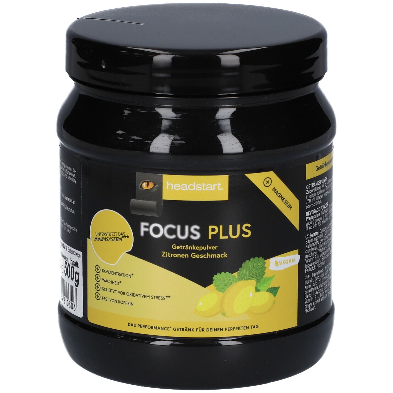 Image of headstart® Focus Plus Zitrone