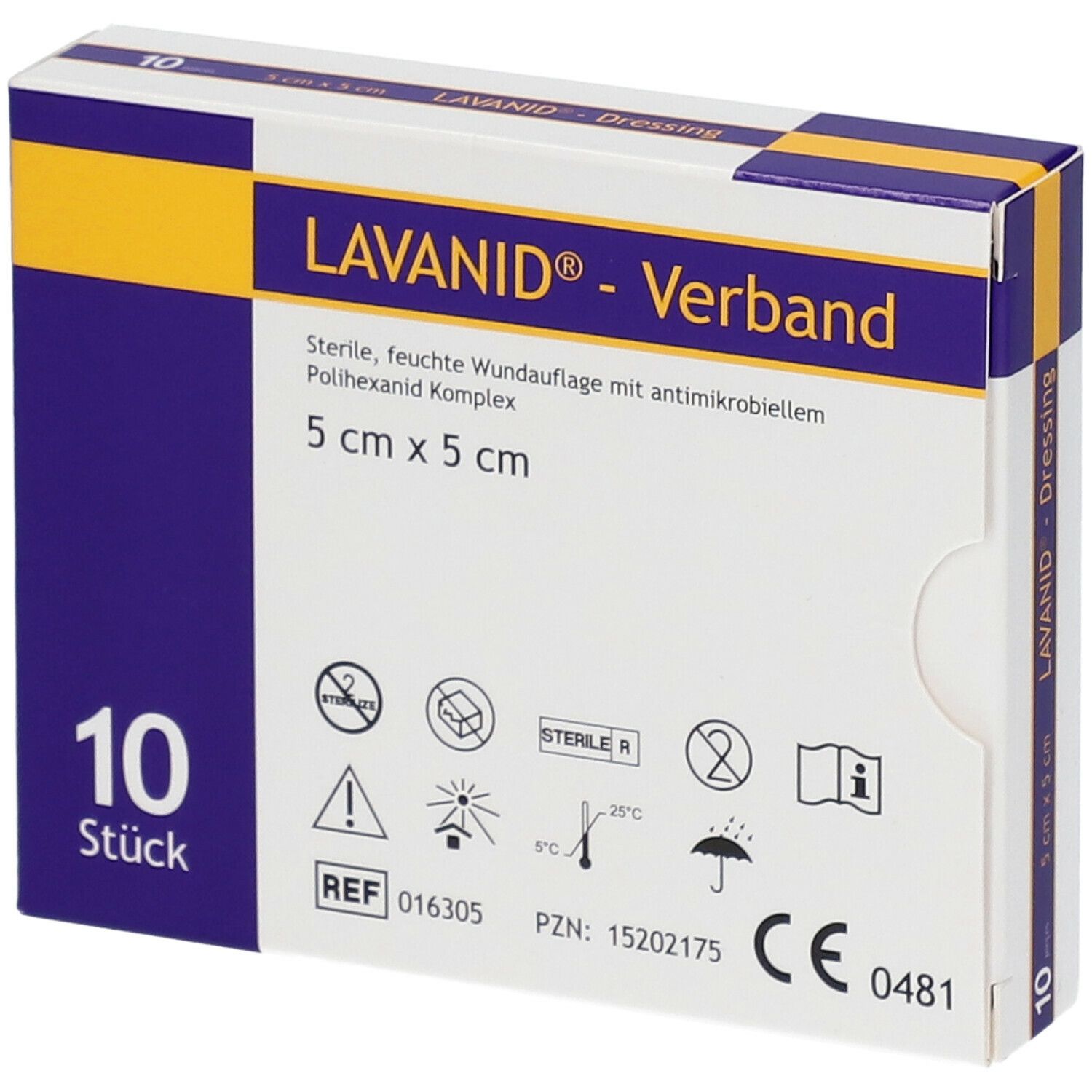 Image of LAVANID® Wundverband 5 x 5 cm