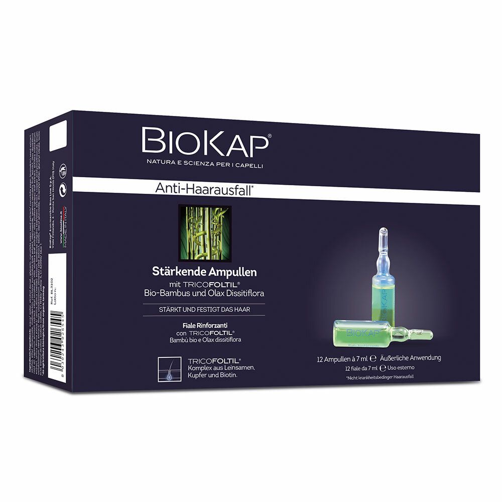 BIOKAP® Ampoules anti-chute de cheveux