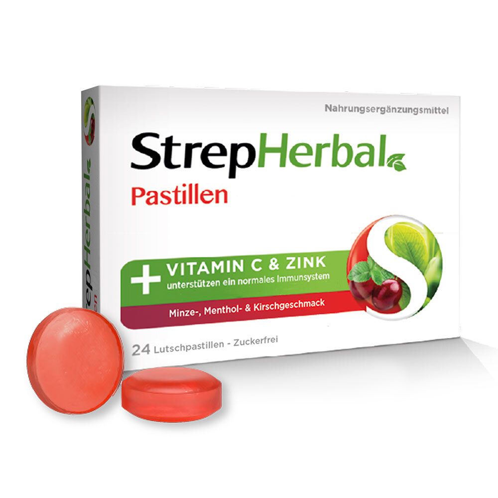 StrepHerbal Mint & Cherry