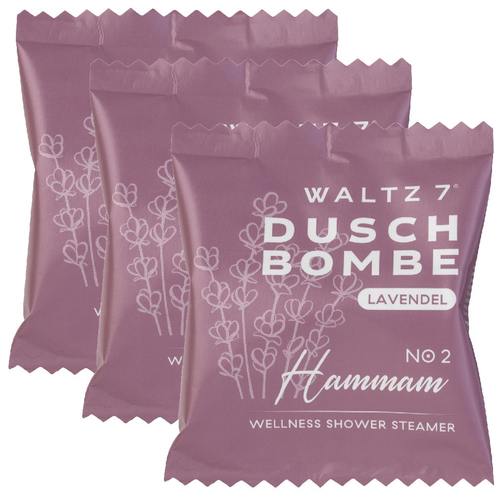 Shower Tab Waltz 7 - Relaxing Lavendel 3er Set