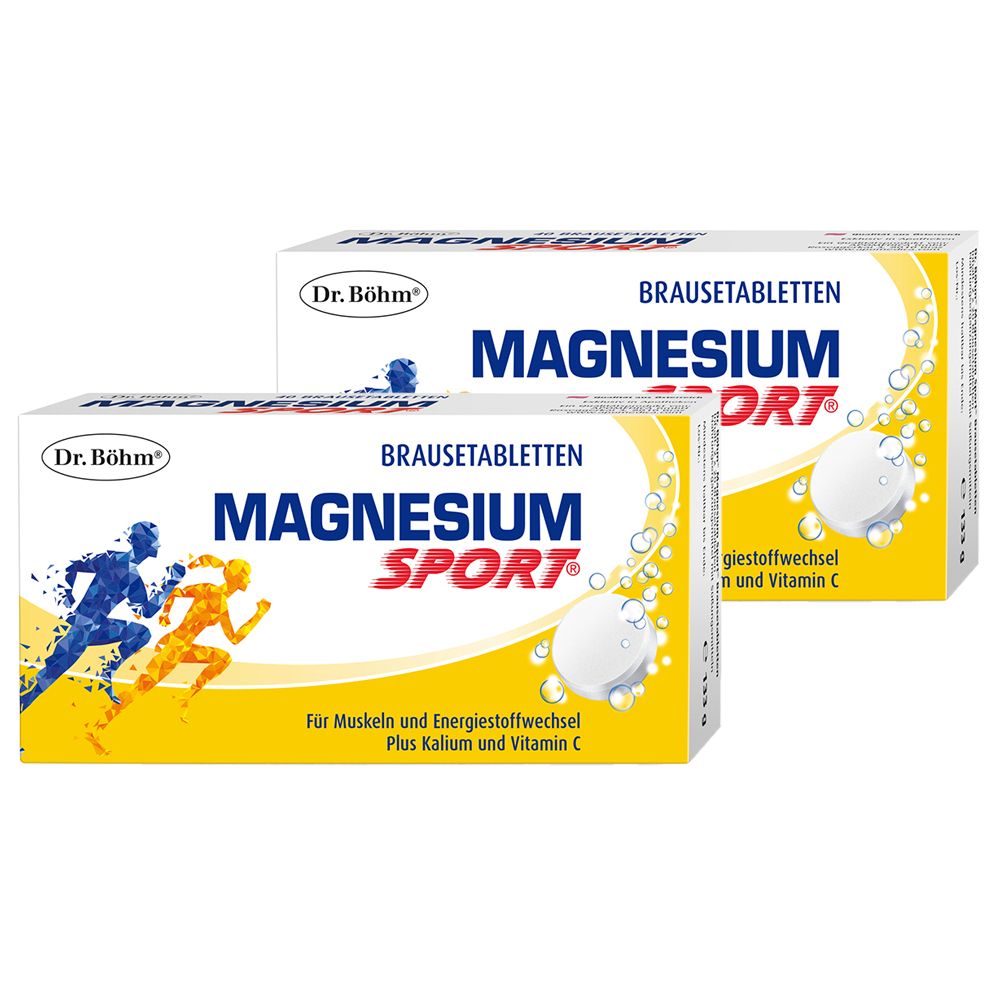 Dr. Böhm® Magnésium Sport Comprimés Effervescents