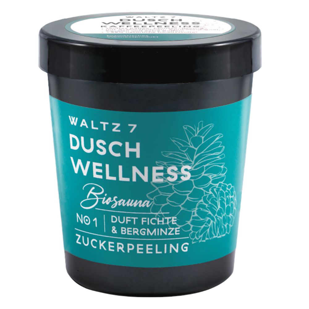 Image of Waltz 7 Zucker-Öl-Peeling Fichte & Bergminze - No1 Biosauna