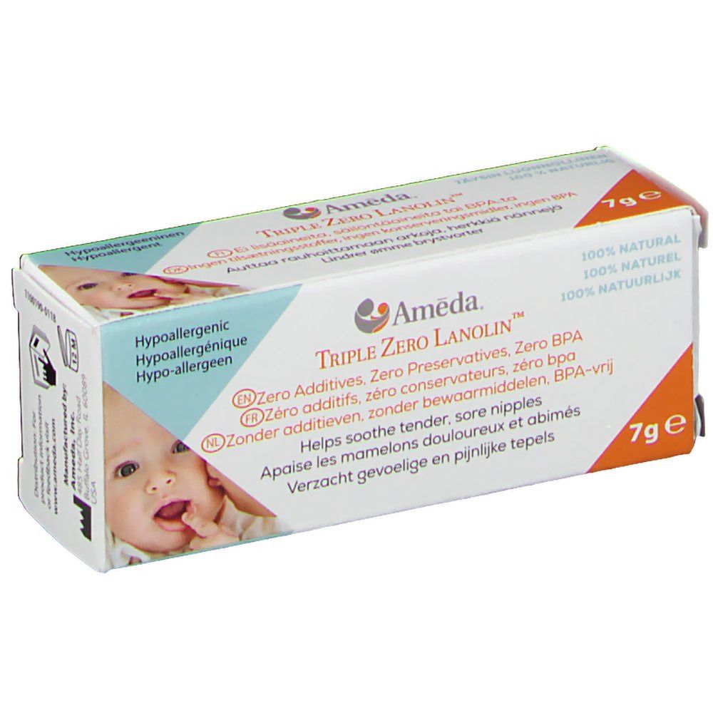 Ameda Triple Zero Lanolin Nipple Cream 7g