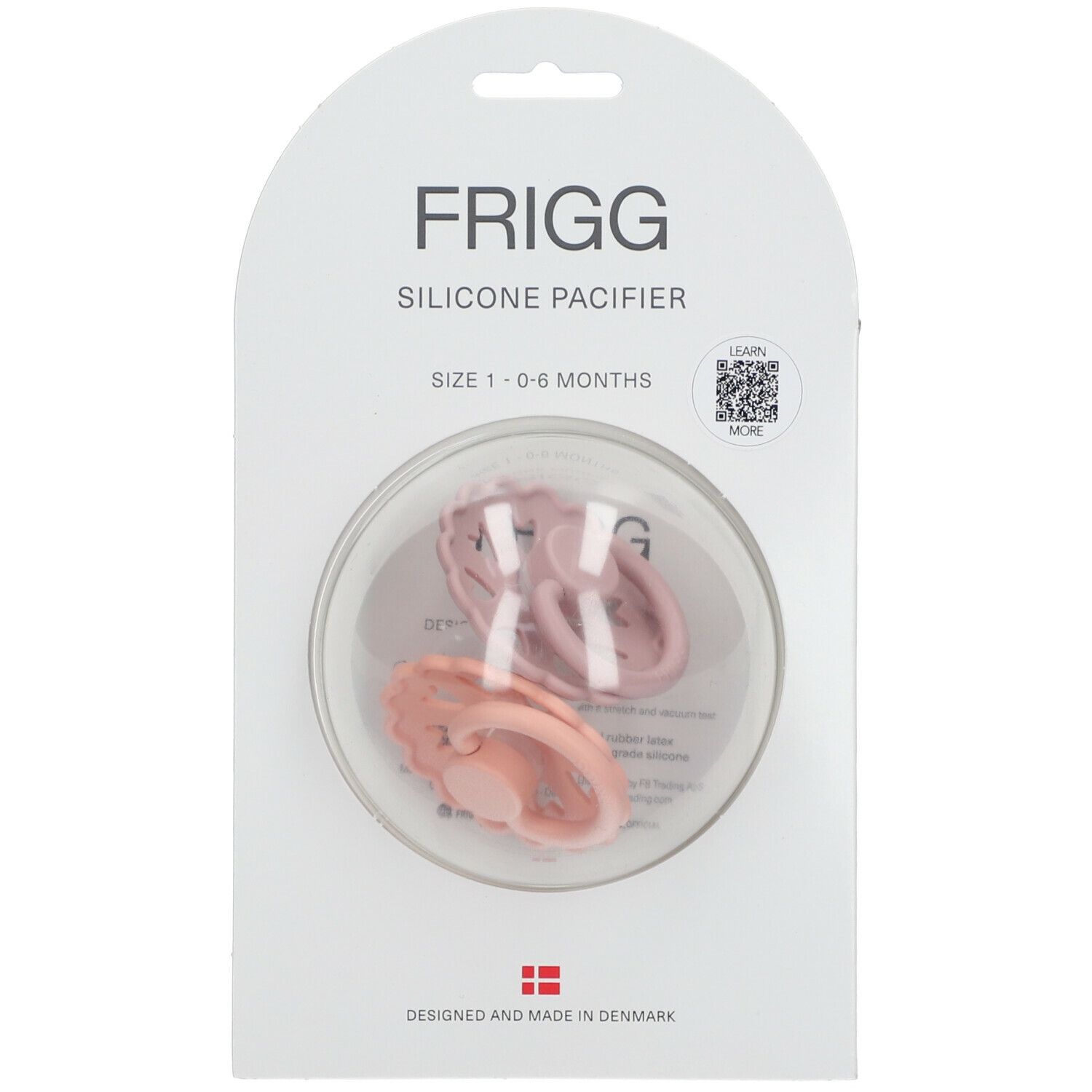 FRIGG Tétine en silicone Fairy Taille 1 0-6 mois 2 pc(s) 