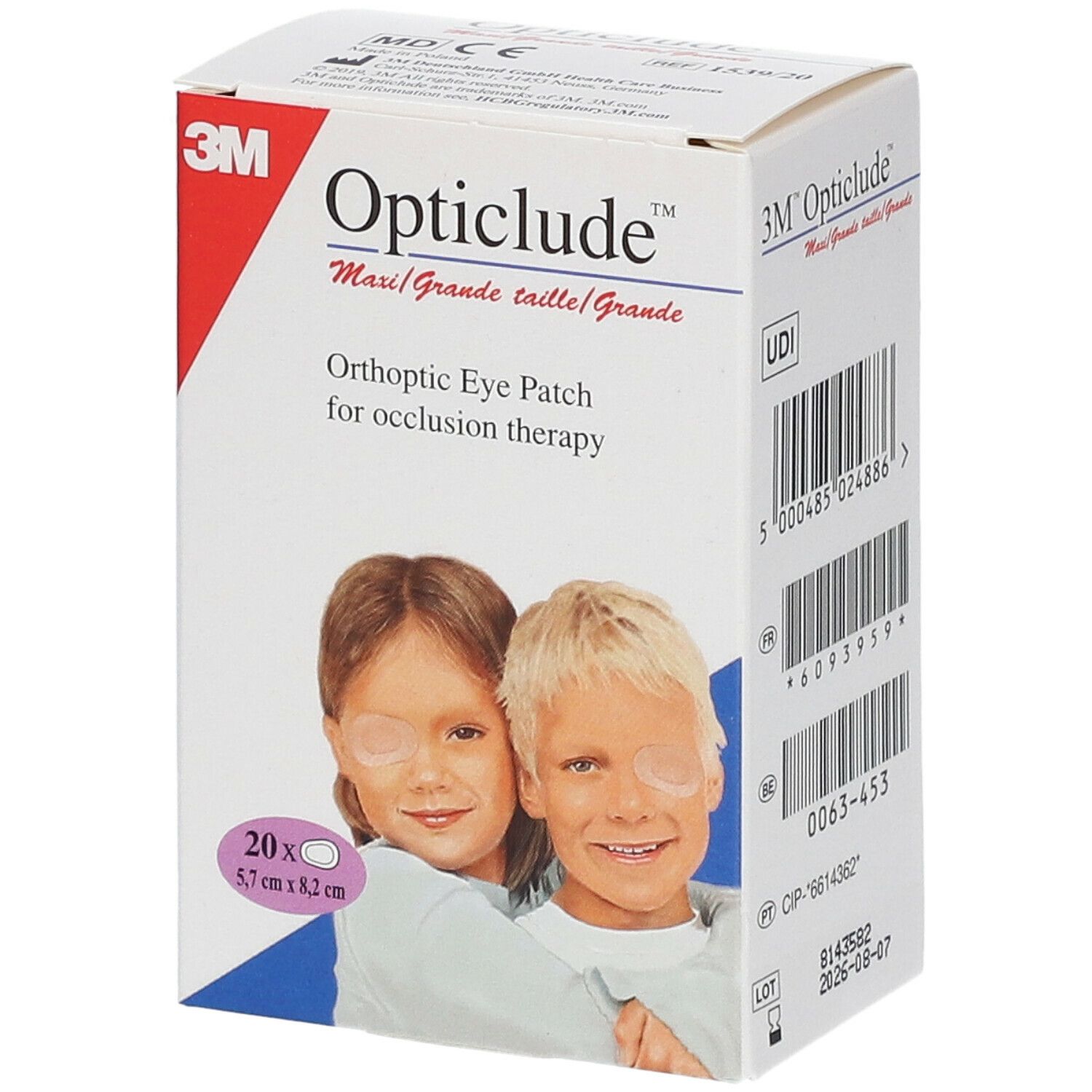 Image of 3M™ Opticlude™ Adult Maxi 5,7 x 8,2 cm