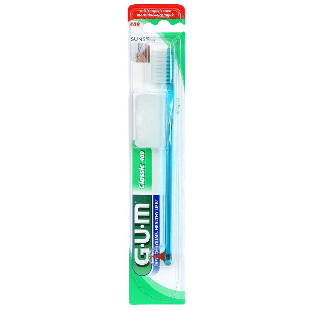 Gum Classic Brosse Compact Adultes 409