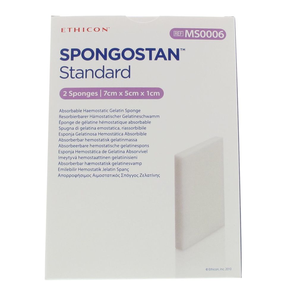 Spongostan ™ Standard 7cm x 5cm x 1xm shopapotheke.ch