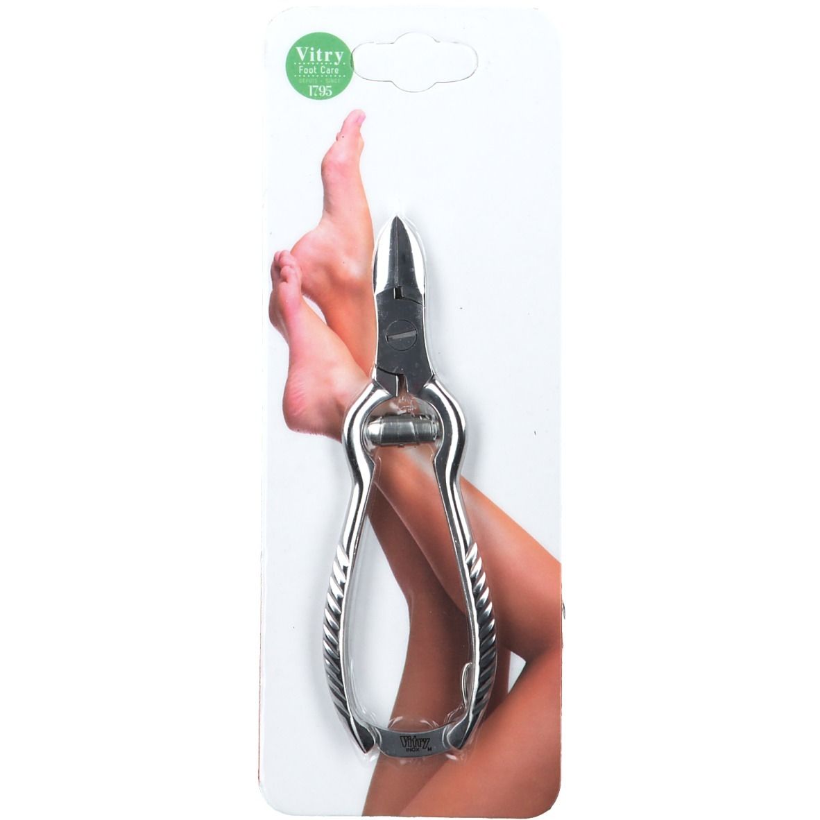 Vitry Nagelschere für starke Nägel, Edelstahl 14 cm