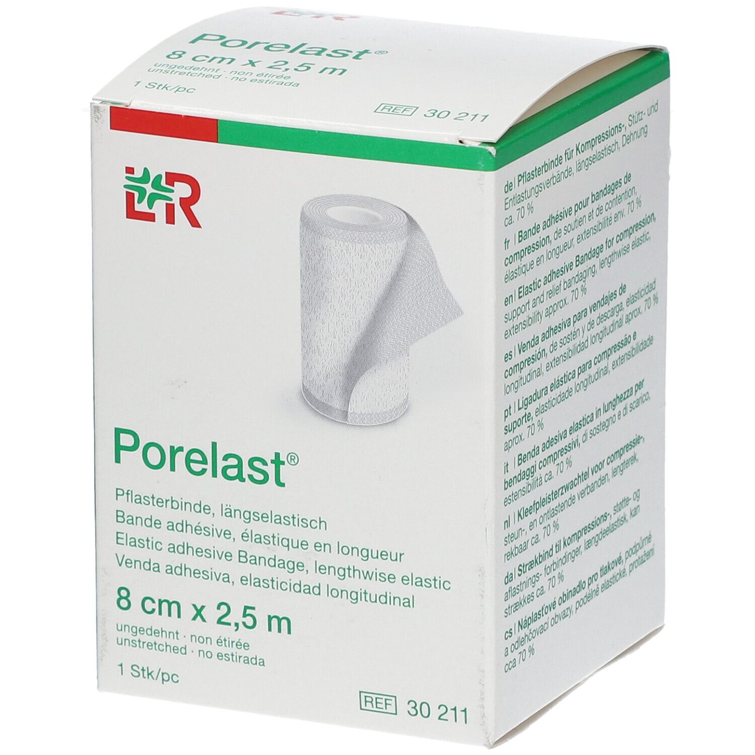 Porelast PrO2 8 cm x 2.5 m