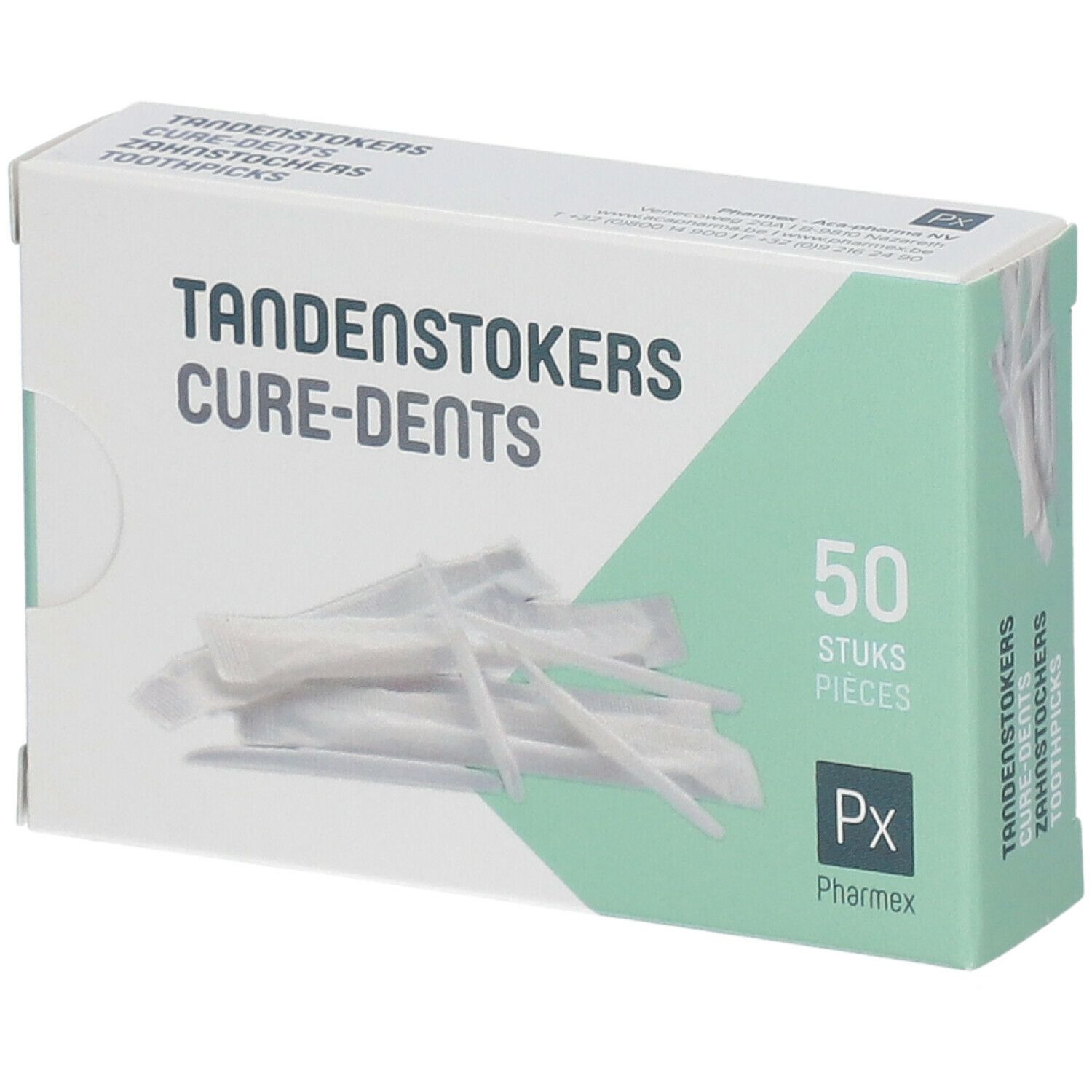 Pharmex® Zahnstocher 50 Stück