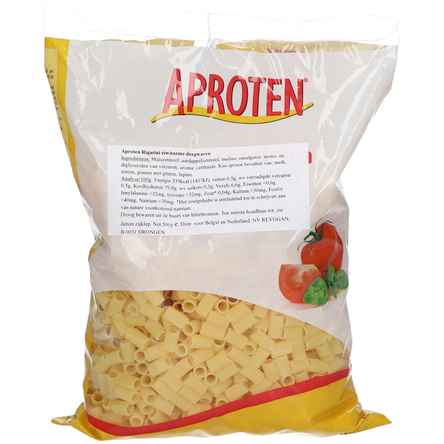 Image of APROTEN® Macaroni Rigatini eiweißarme Pasta