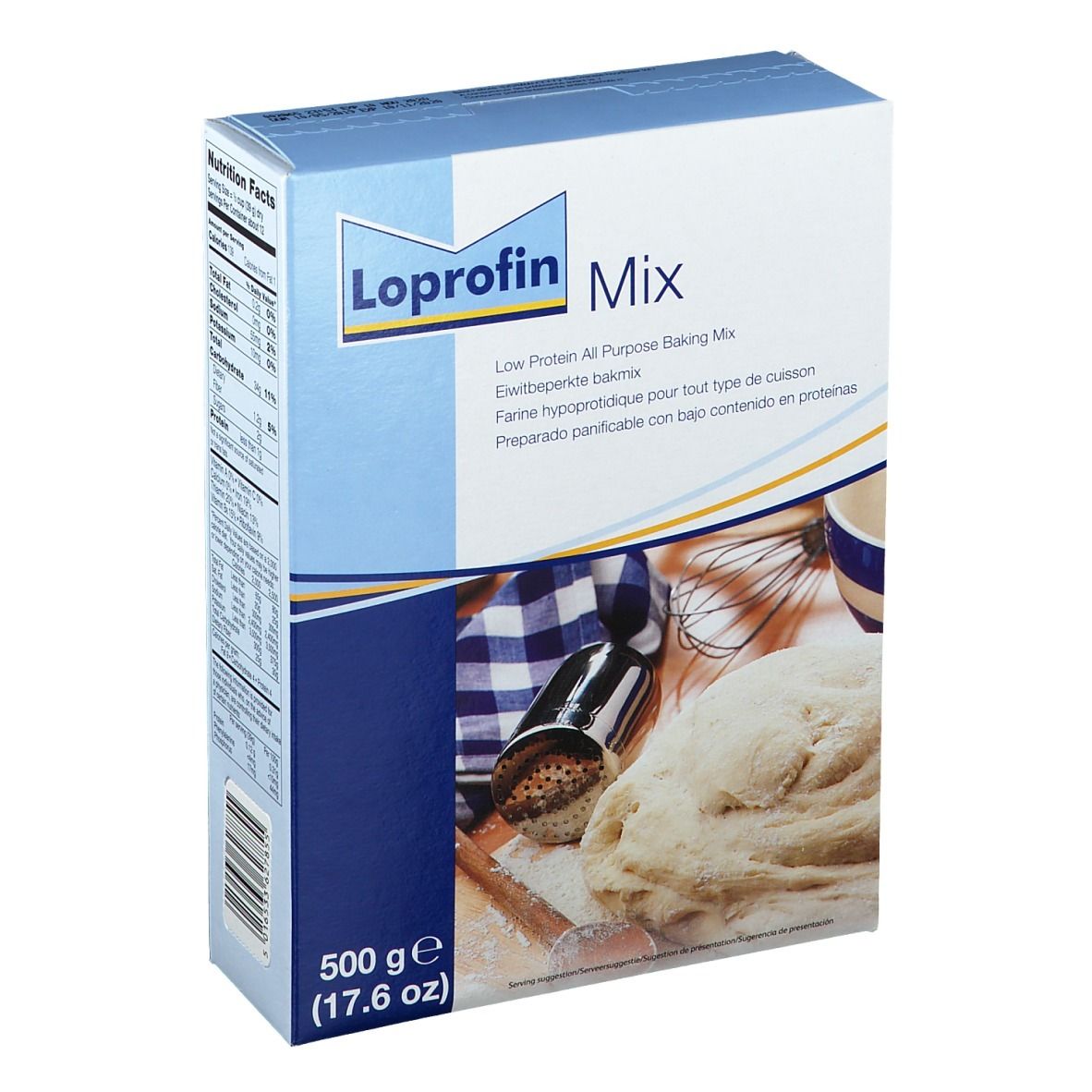 Loprofin Mix eiweißarme Backmischung