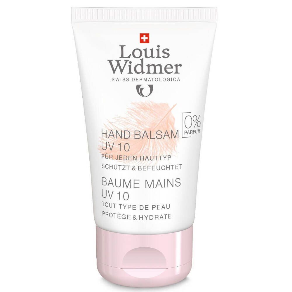 Louis Widmer Baume Mains UV 10 sans parfum