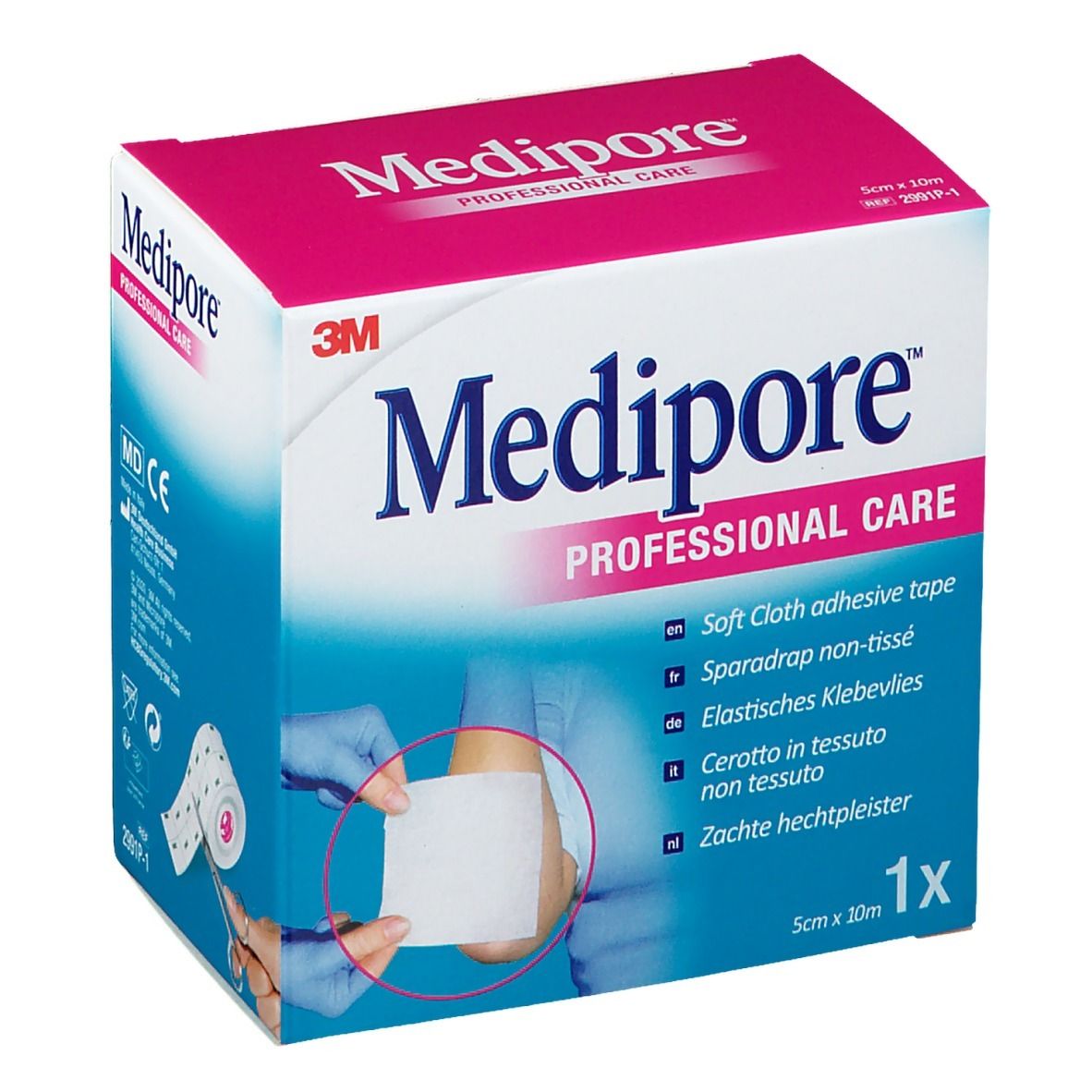 Image of 3M™ Medipore™ weiche chirurgische Pflaster 5 cm x 10 m
