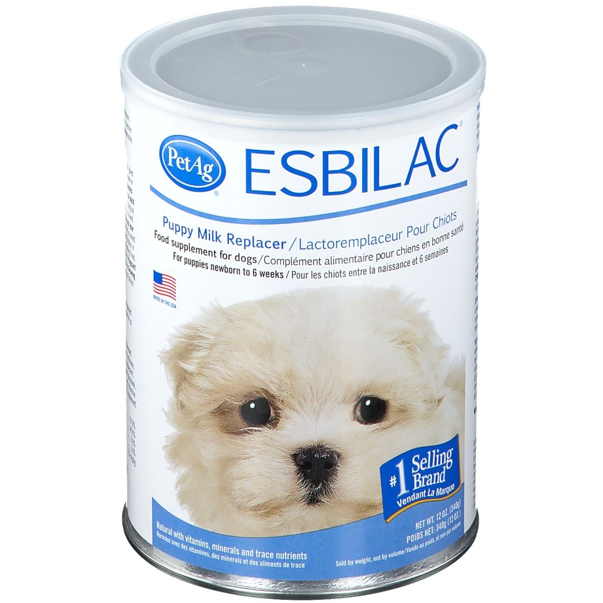 ESBILAC® Lactoremplaceur en poudre pour chiots