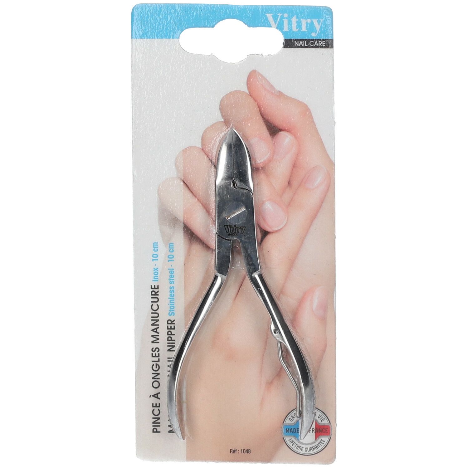 Vitry Classic Nagelzange Maniküre 10 cm Inox 1048