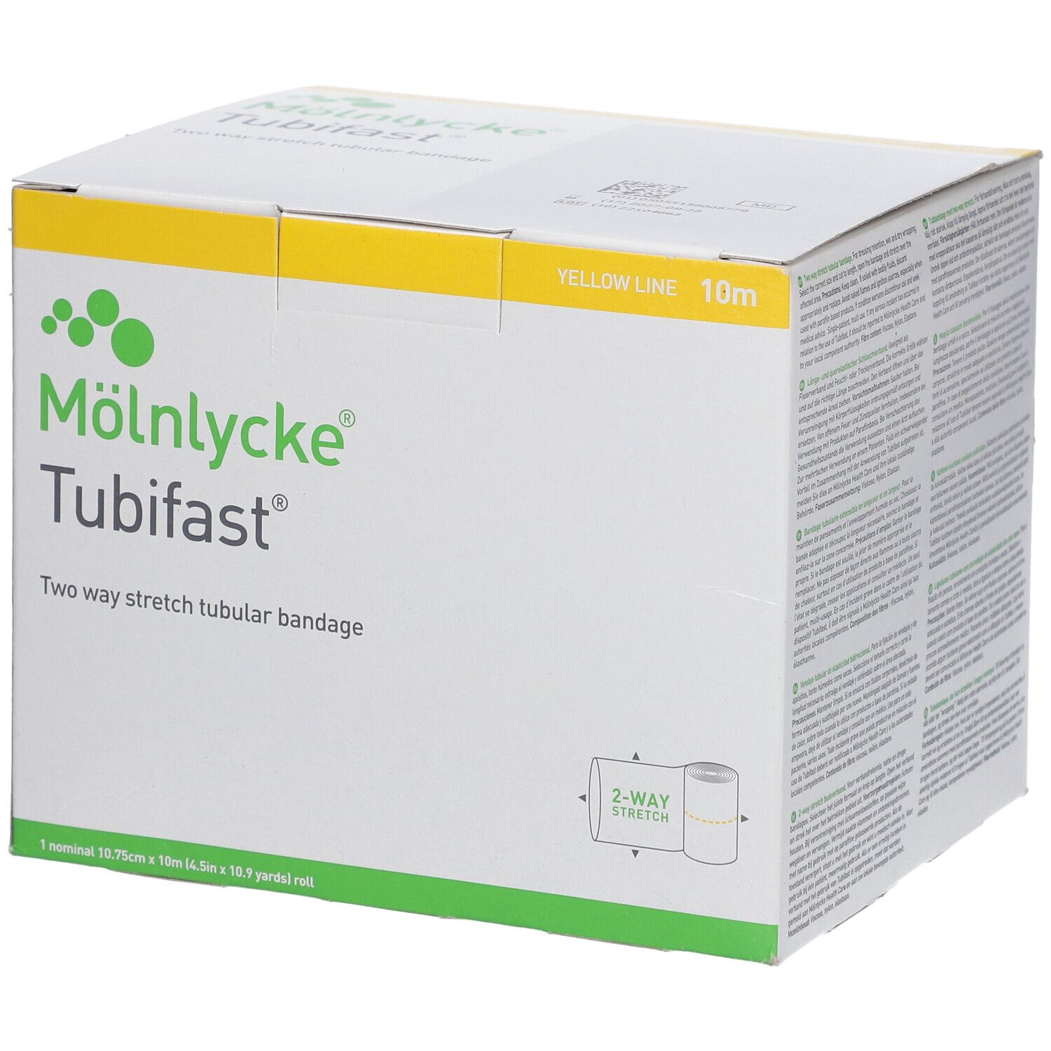 Tubifast® 2-Way Stretch® 10,75 cm x 10 m gelb
