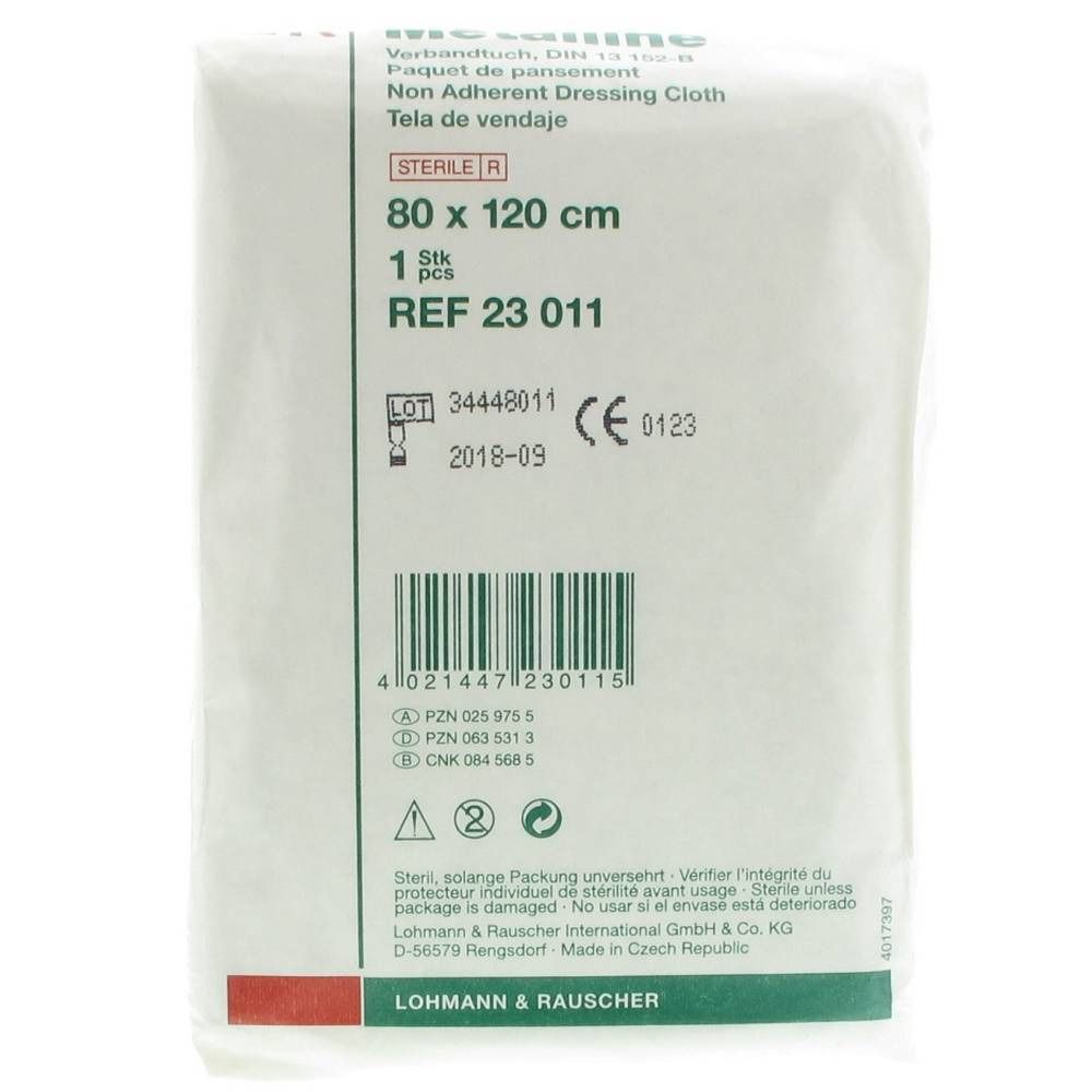 Metalline Steriel Kompres 80X120Cm