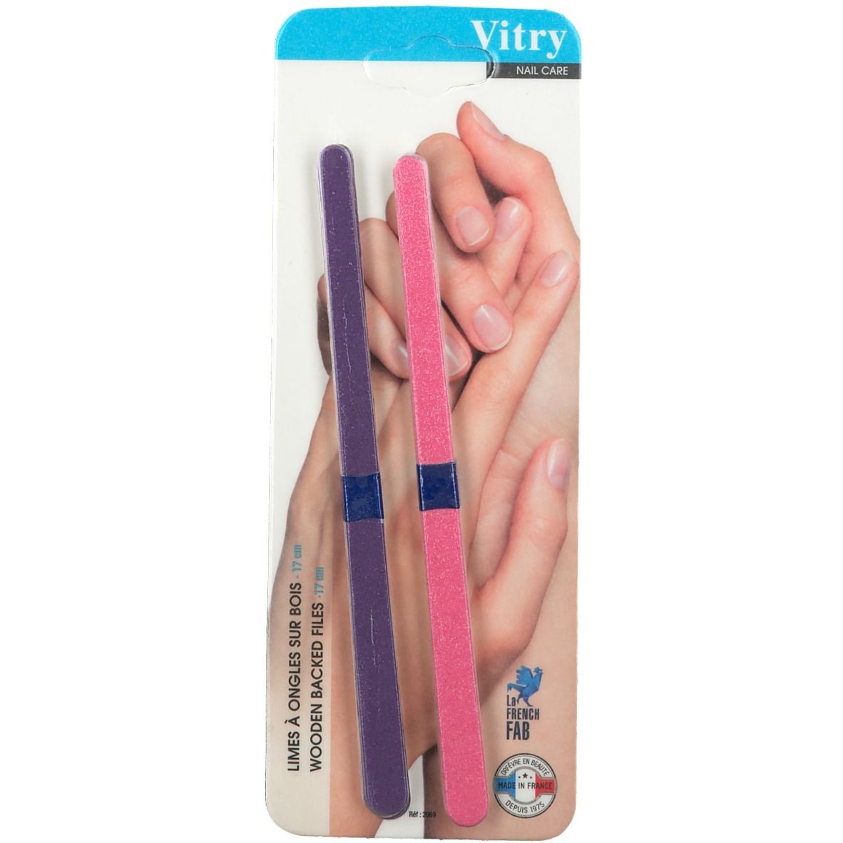 Vitry Classic Nagelfeile Cristal Holz 2069