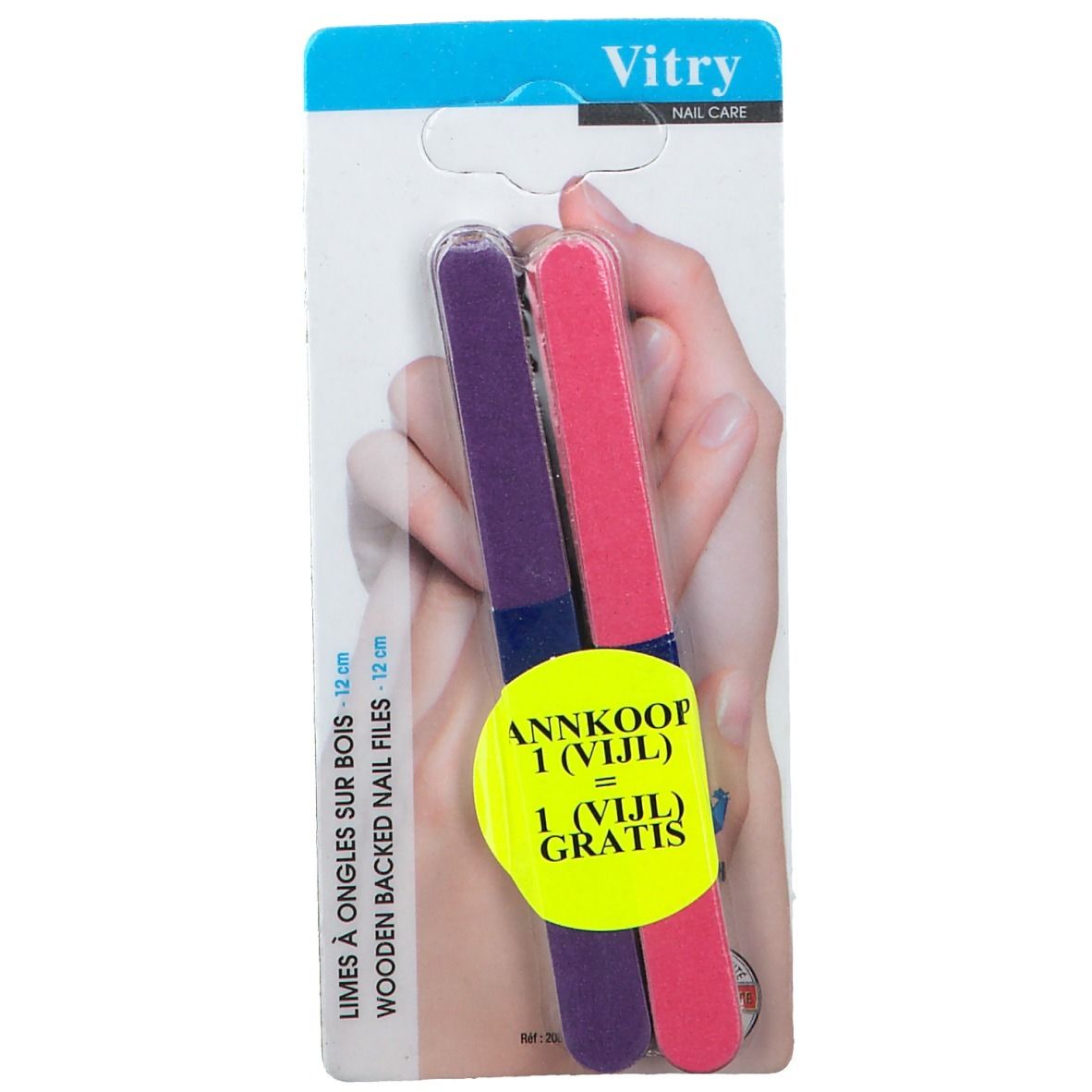 Vitry Classic Nagelfeile Cristal Holz 2086