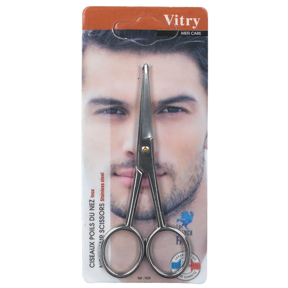 Vitry Classic Schere Nasenhaare Inox 1034