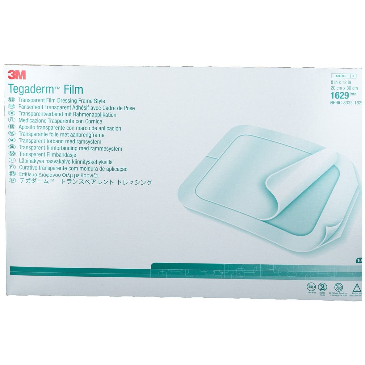 3M™ Tegaderm™ Film Transparentverband 20 x 30 cm