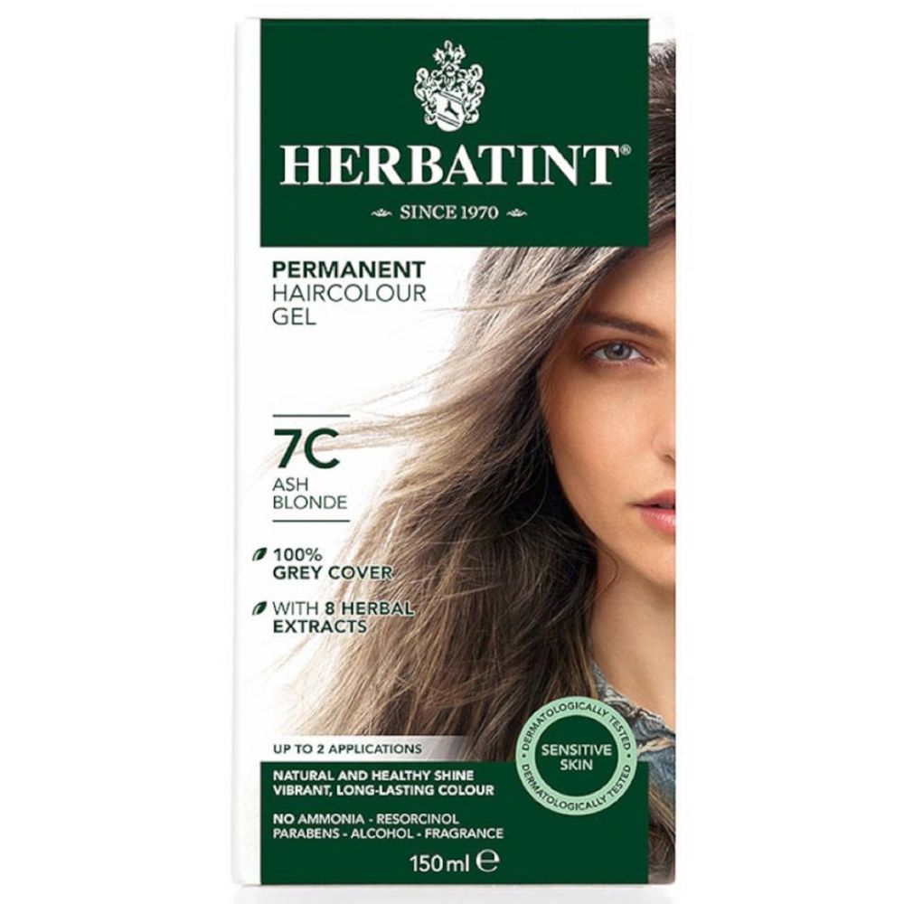 Image of HERBATINT® 7C asch blond permanent Haar Coloration