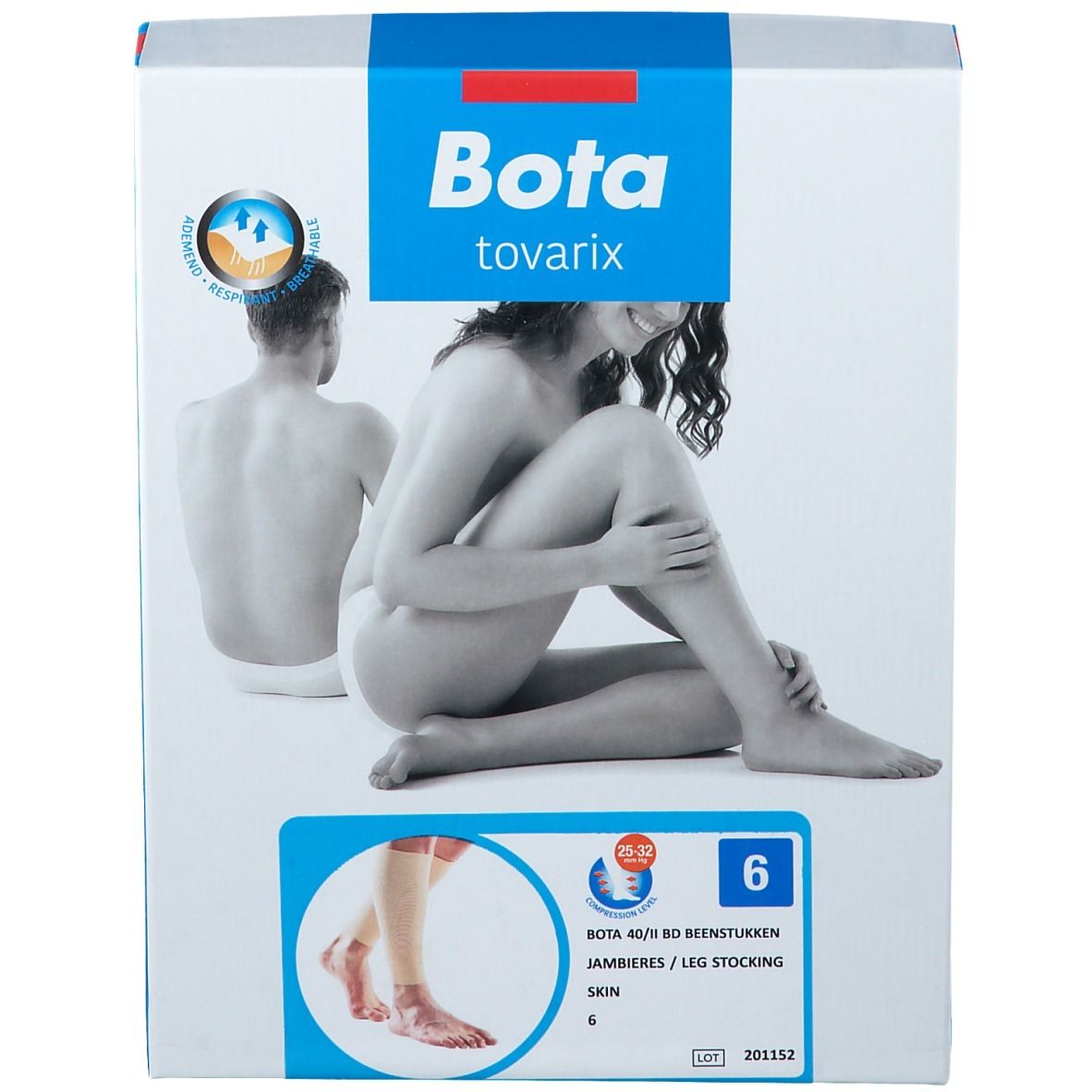 Bota Tovarix 40/II Schienbeinbandagen Gr. 6