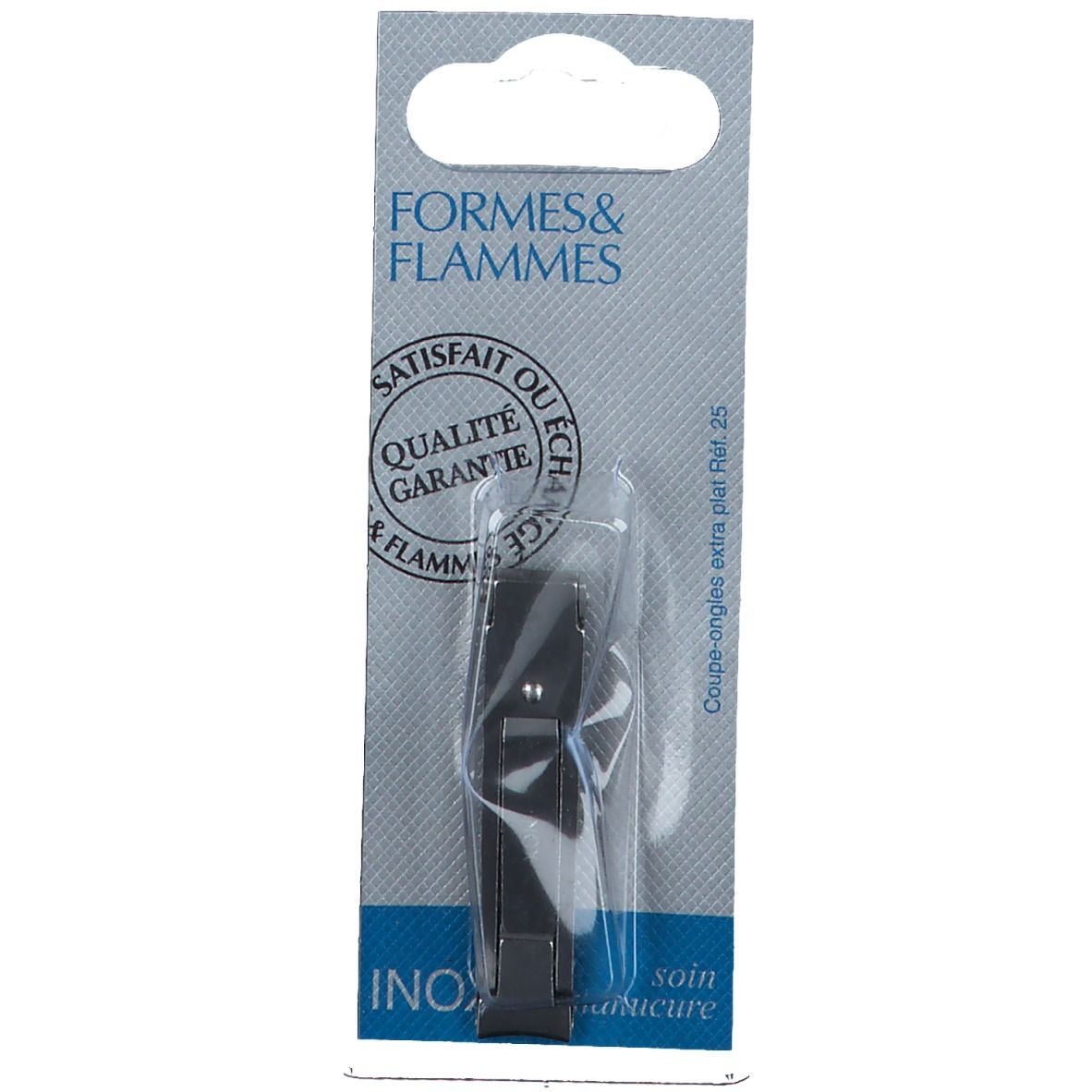 Formen & Flammen Inox-Nagelknipser Flach Ref. 25