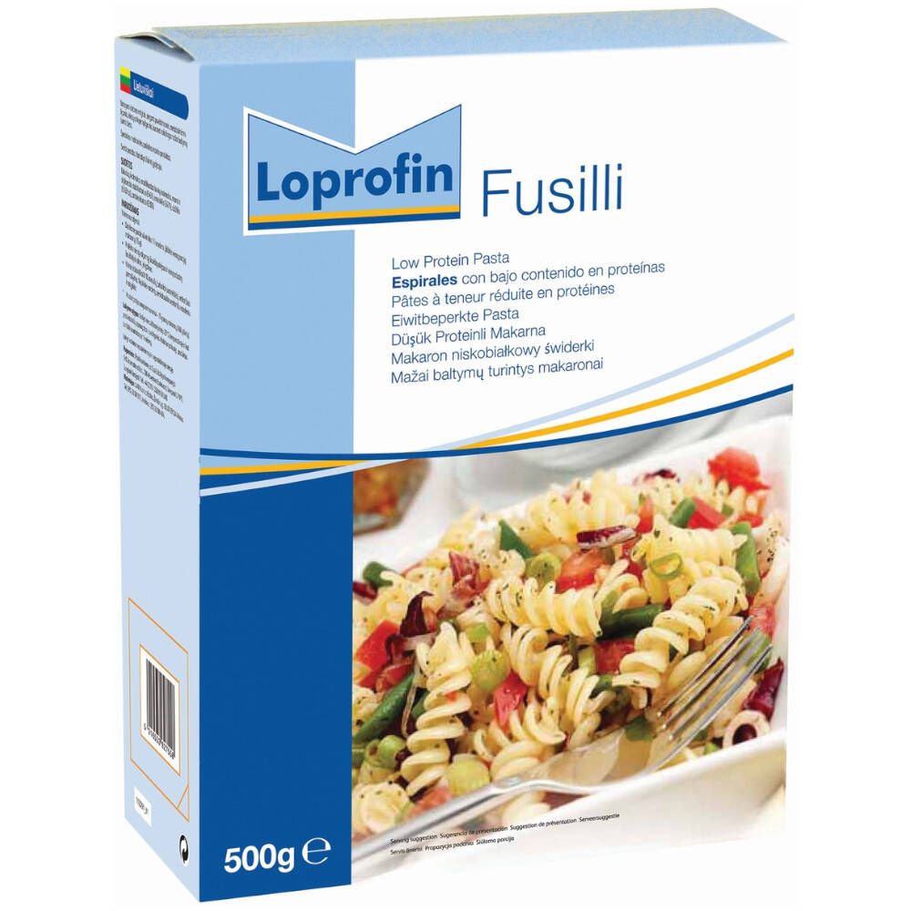 Image of Loprofin Fusilli eiweißarme Pasta