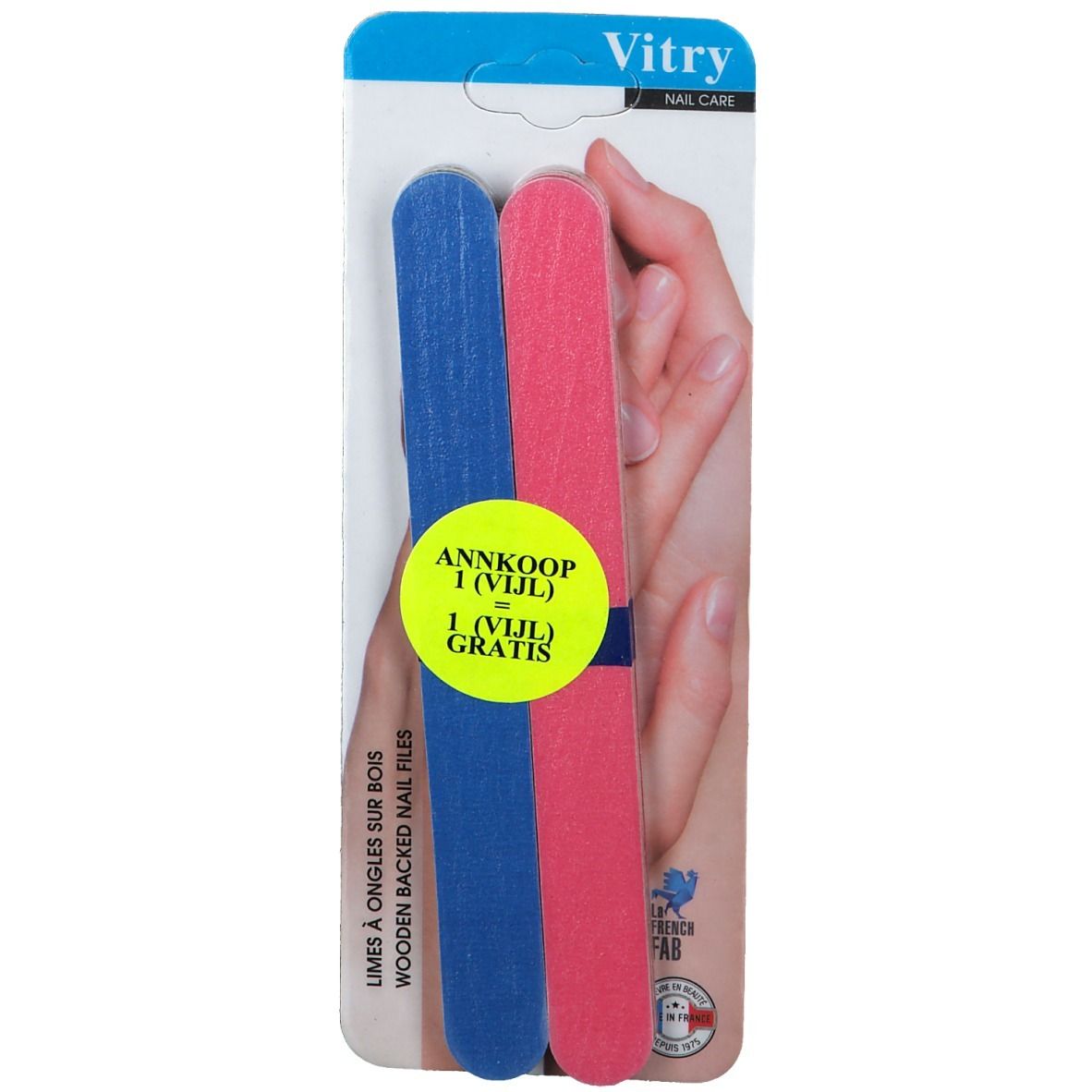 Vitry Classic Nagelfeile Holz 106