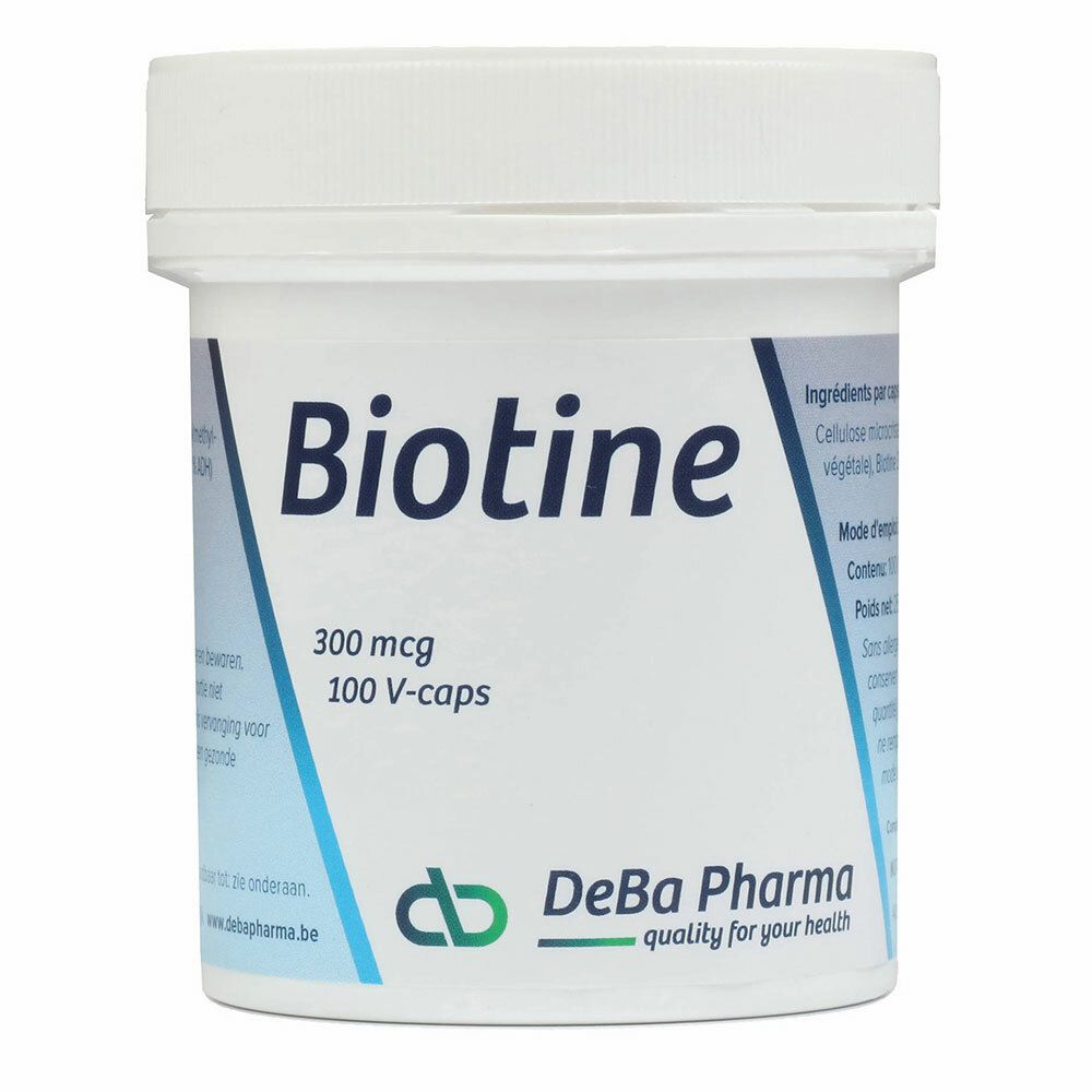 Image of DeBa Pharma Biotin 300 mcg