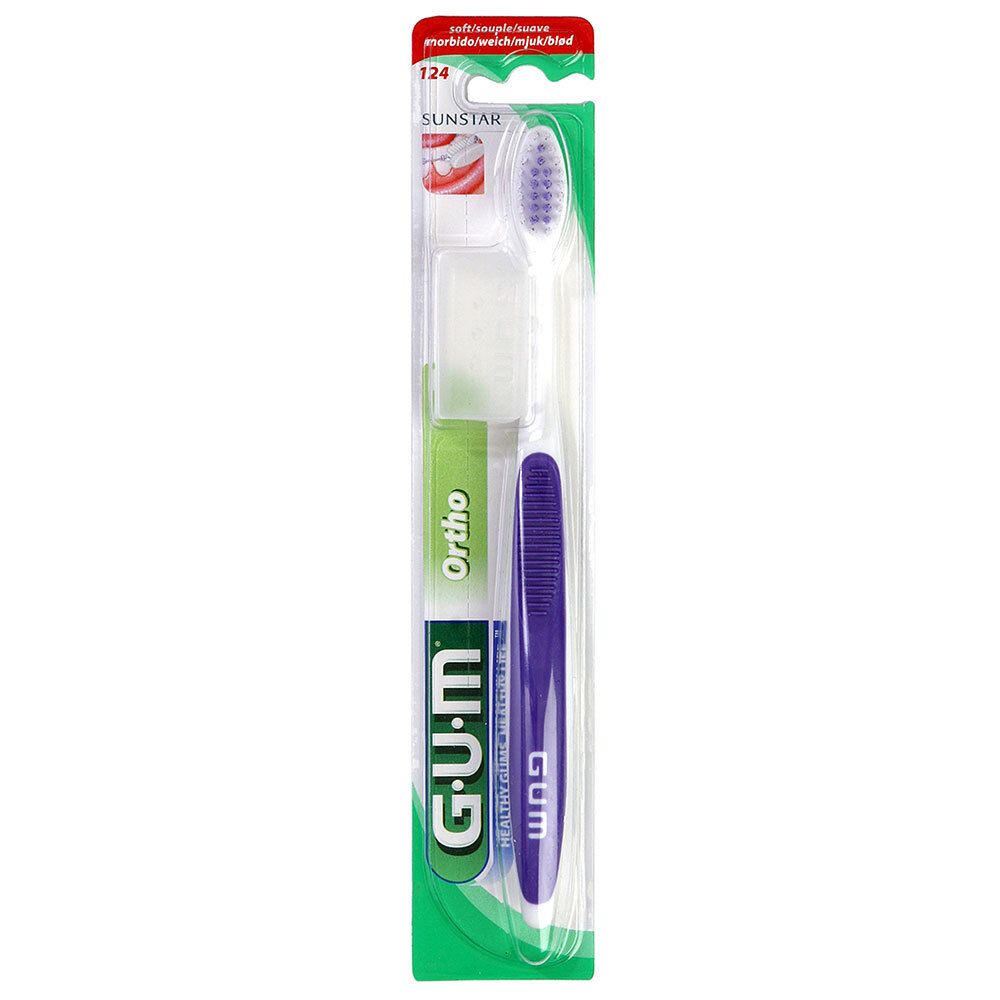 Gum® Ortho® Brosse à dents orthodontique pour gencives